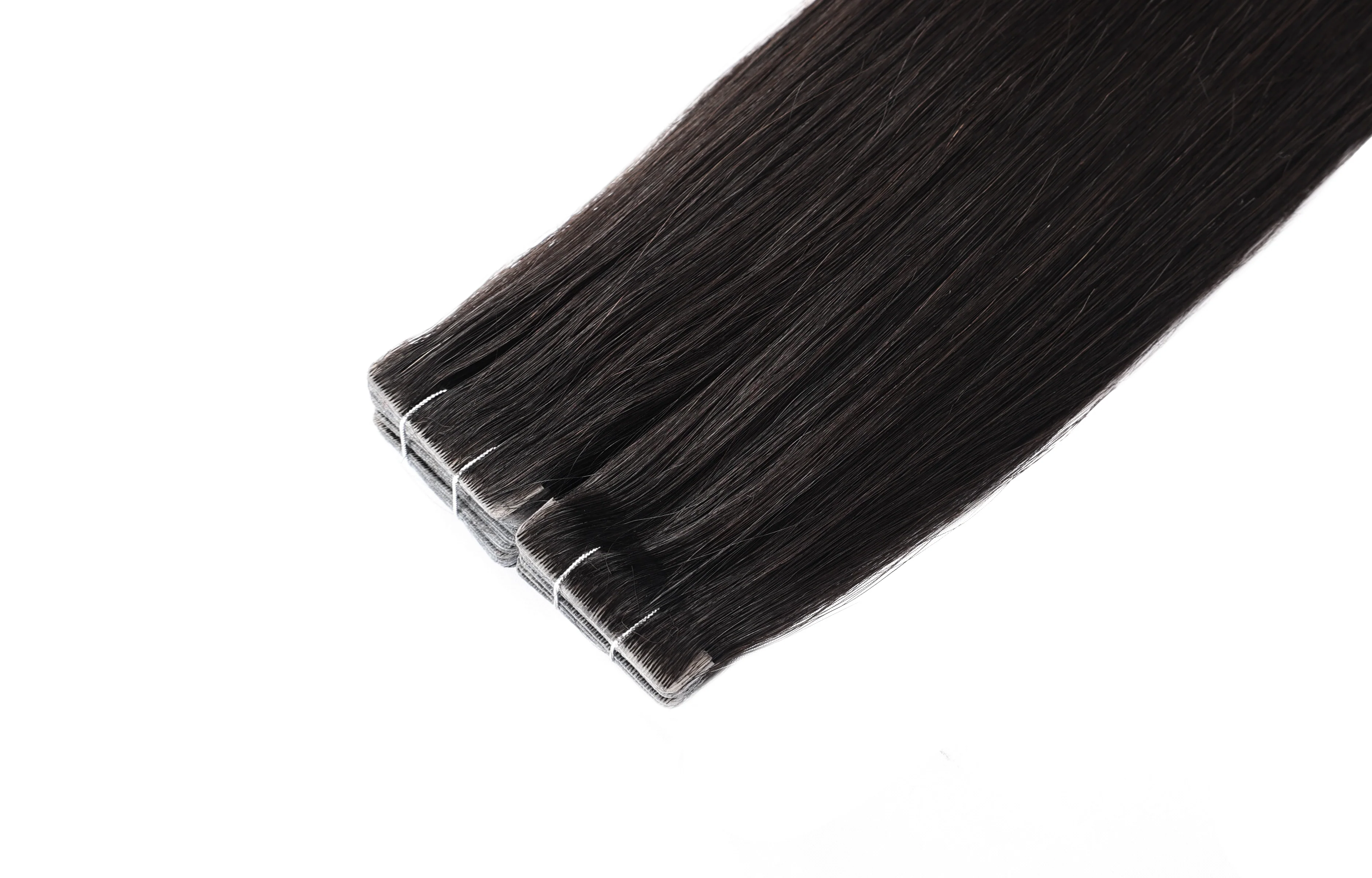 Dressmaker 100% Human Remy European Seamless Tape-In Straight Hair Extensions (40pcs) - Image 4
