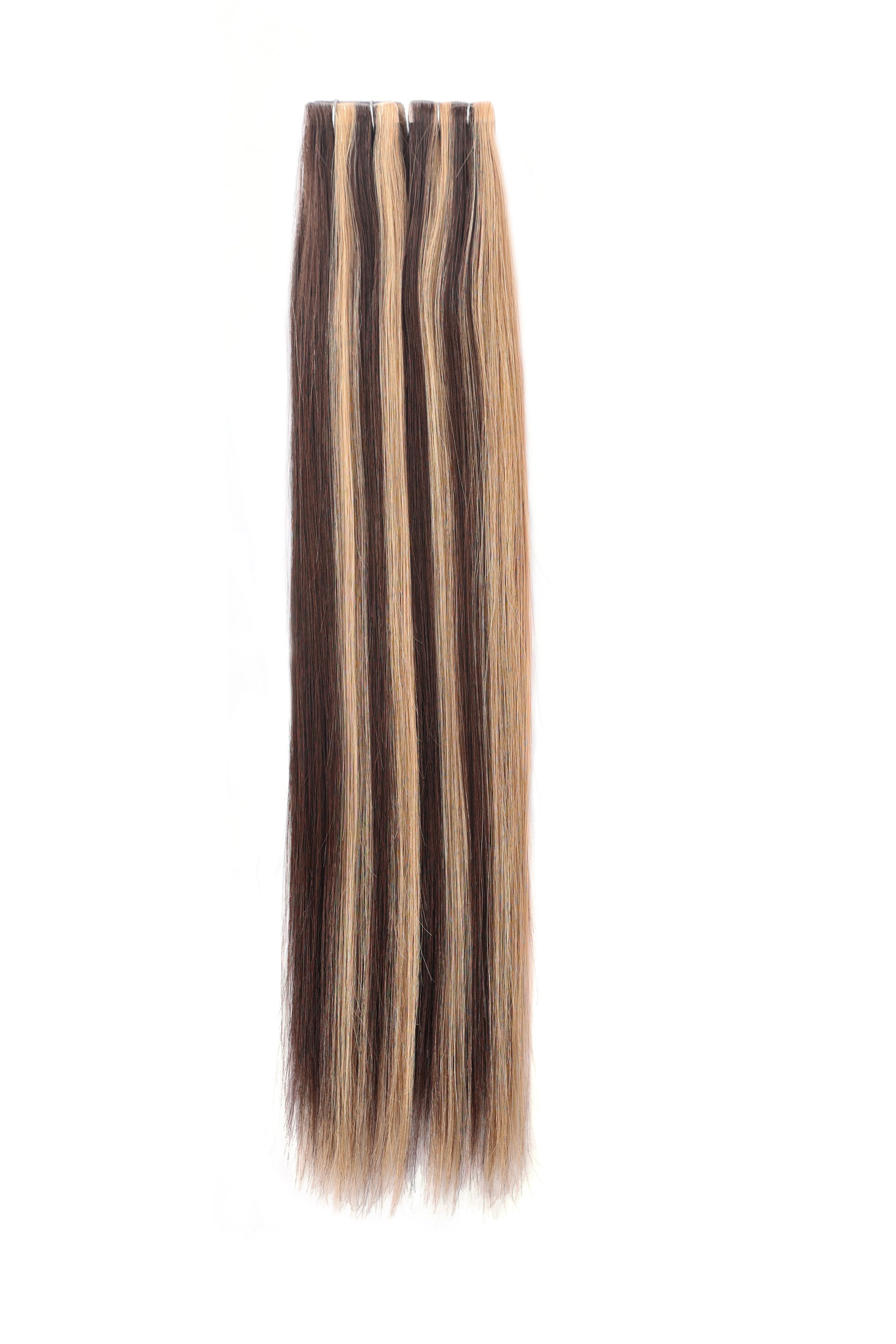 Dressmaker 100% Human Remy European Seamless Tape-In Straight Hair Extensions (40pcs) - Image 47