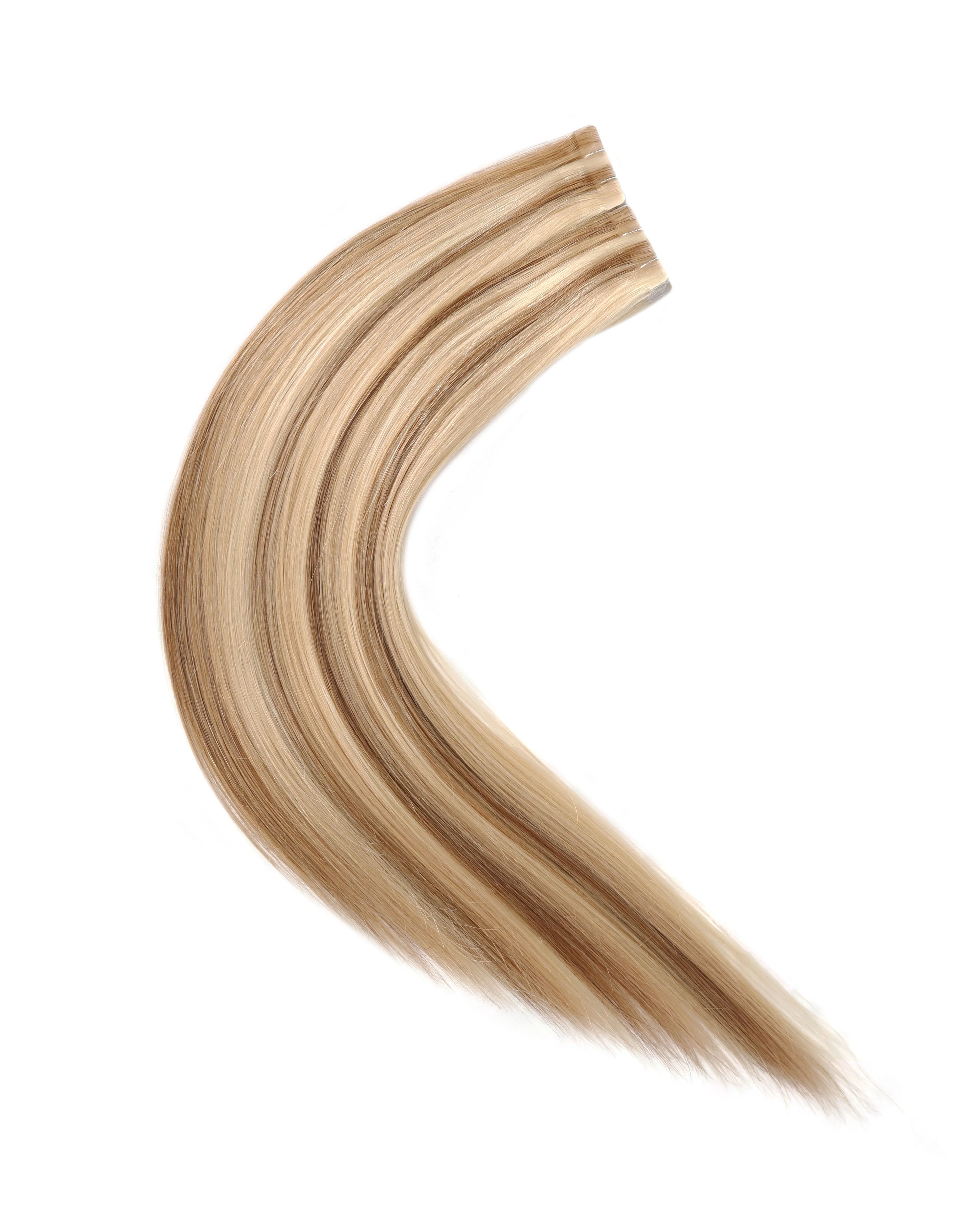 Dressmaker 100% Human Remy European Seamless Tape-In Straight Hair Extensions (40pcs) - Image 59