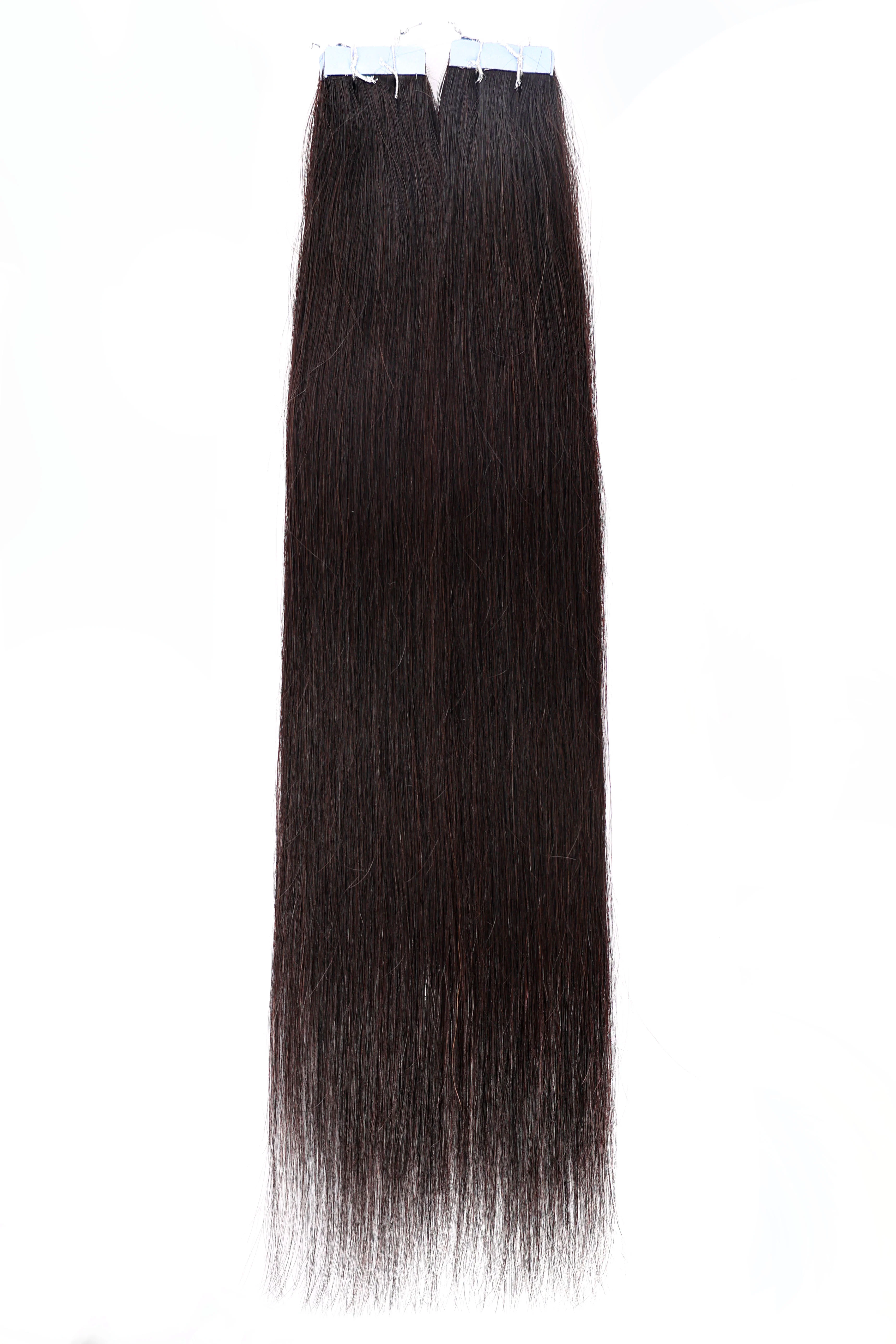 Dressmaker 100% Human Remy European Seamless Tape-In Straight Hair Extensions (40pcs) - Image 7