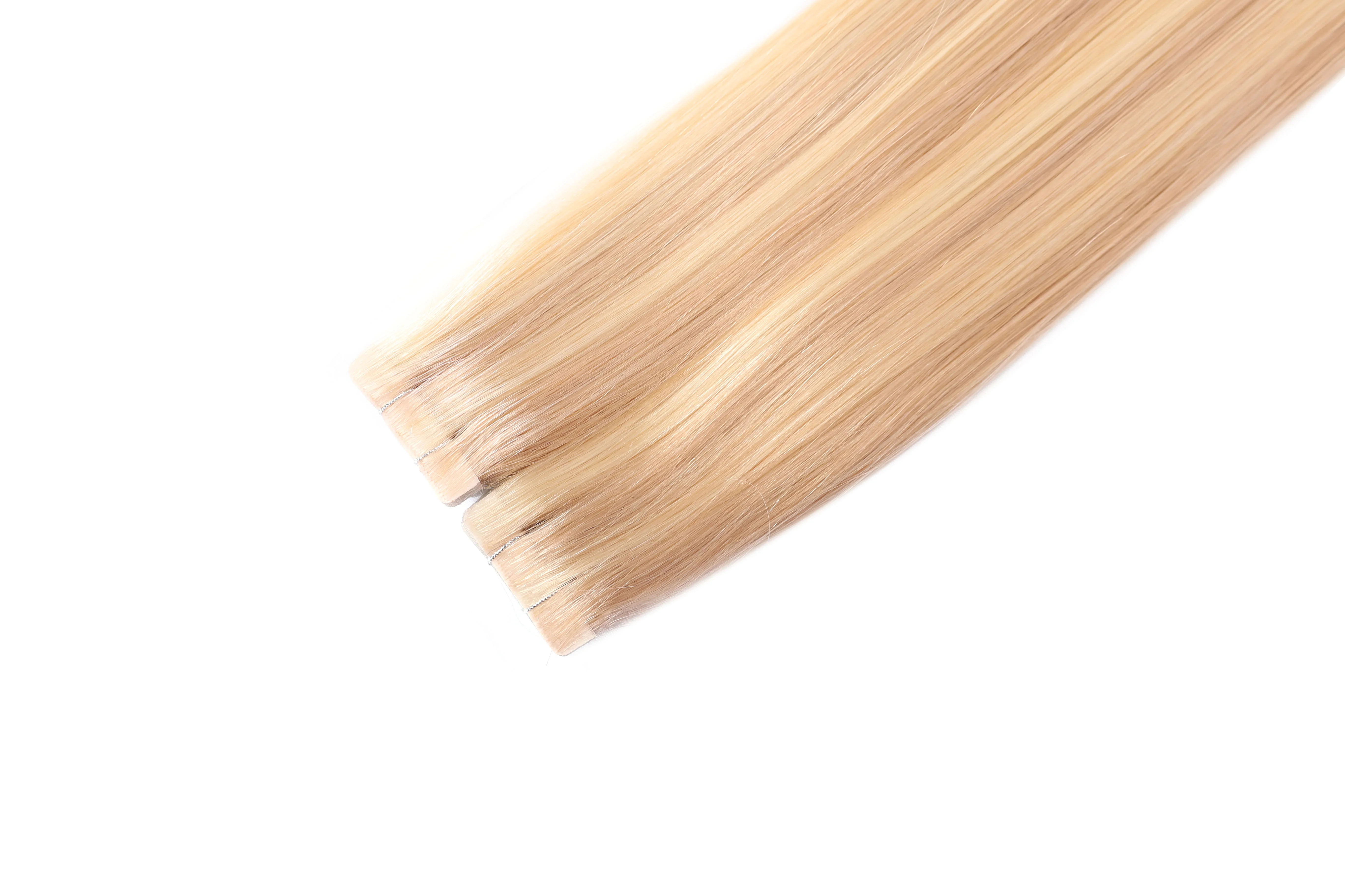 Dressmaker 100% Human Remy European Seamless Tape-In Straight Hair Extensions (40pcs) - Image 70