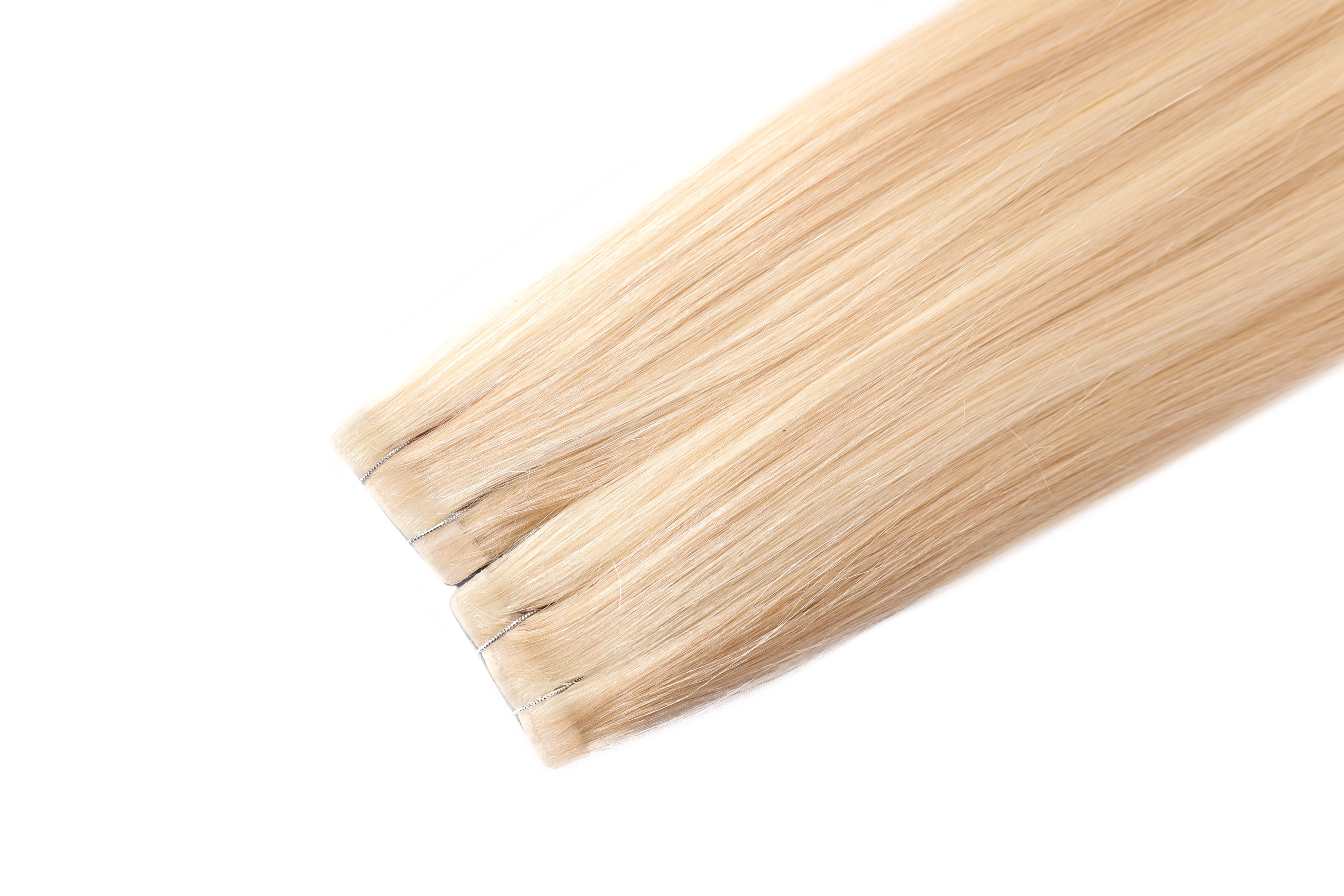 Dressmaker 100% Human Remy European Seamless Tape-In Straight Hair Extensions (40pcs) - Image 73