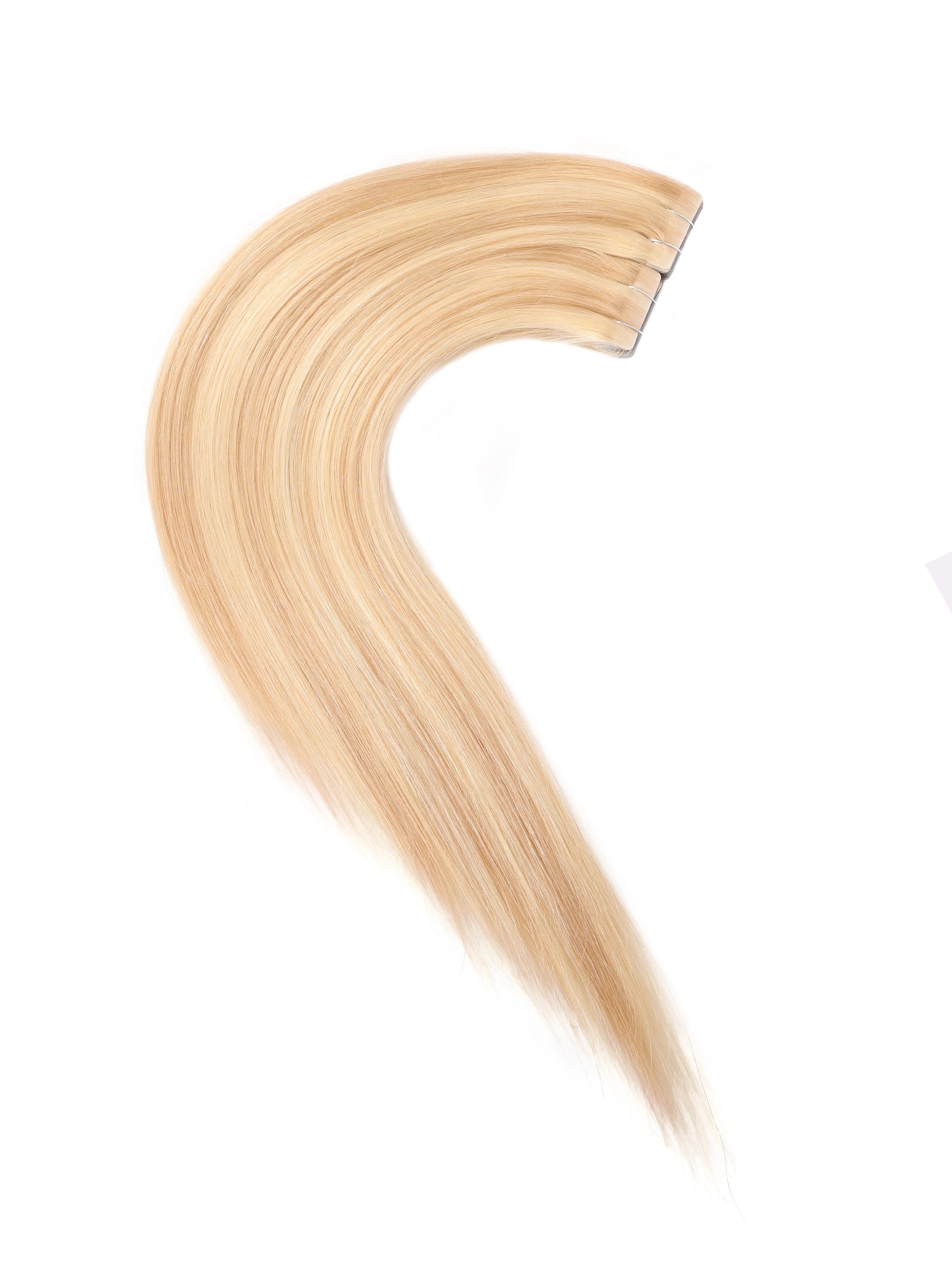 Dressmaker 100% Human Remy European Seamless Tape-In Straight Hair Extensions (40pcs) - Image 74