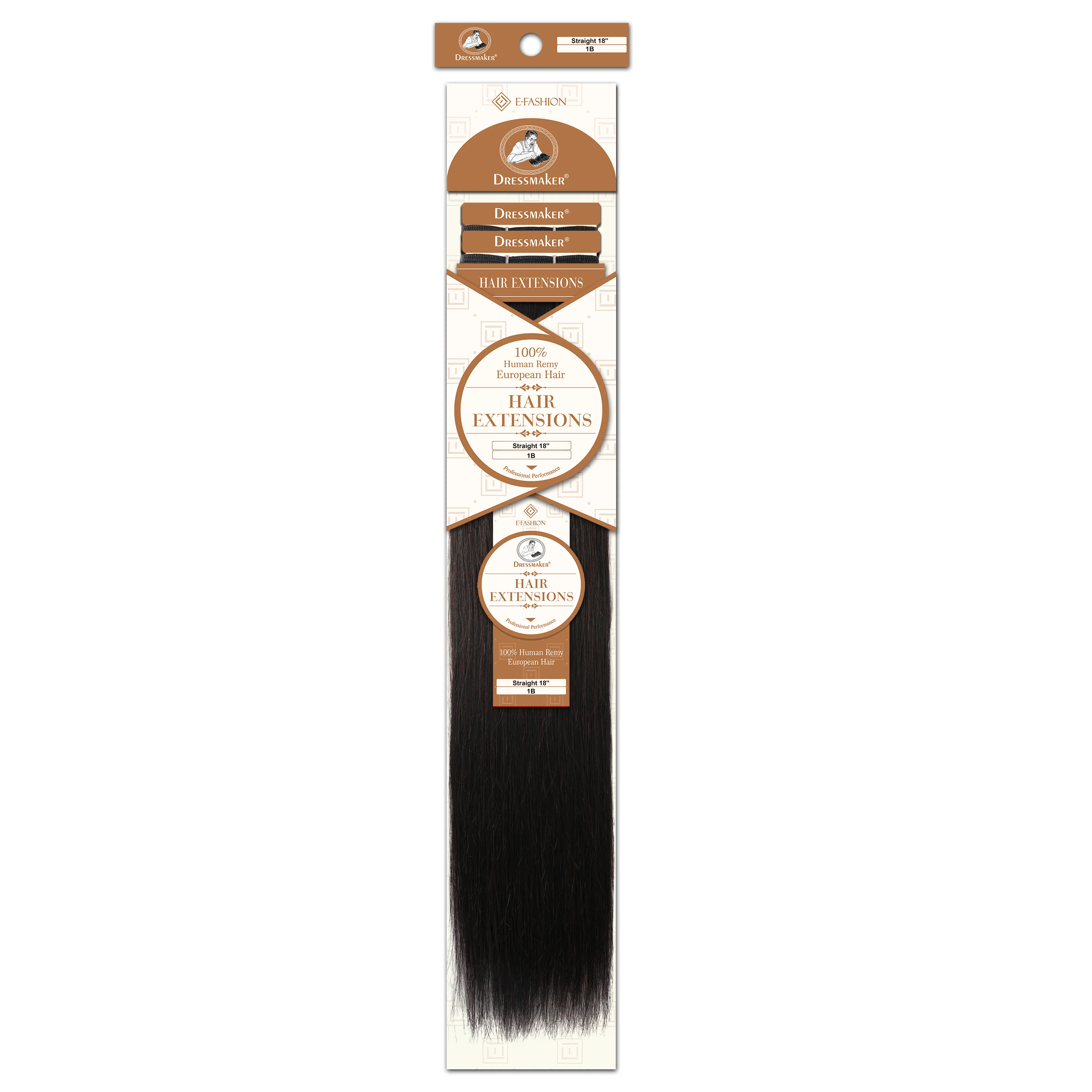 Dressmaker 100% Human Remy European Weft Straight 18" - Image 6