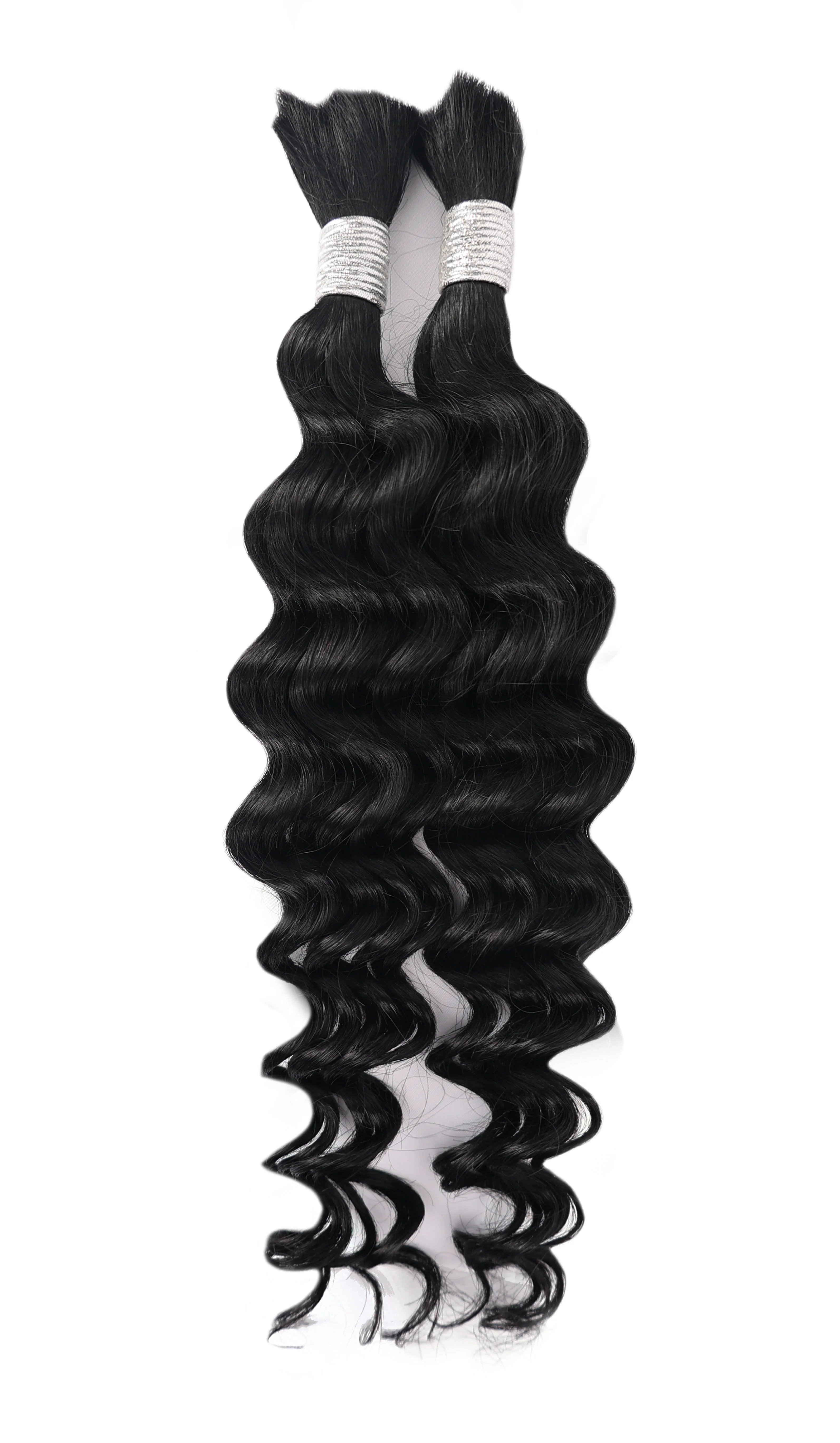 Dressmaker 100% Unprocessed Virgin Brazilian Boho Braids Deep Bulk 14" - Image 7