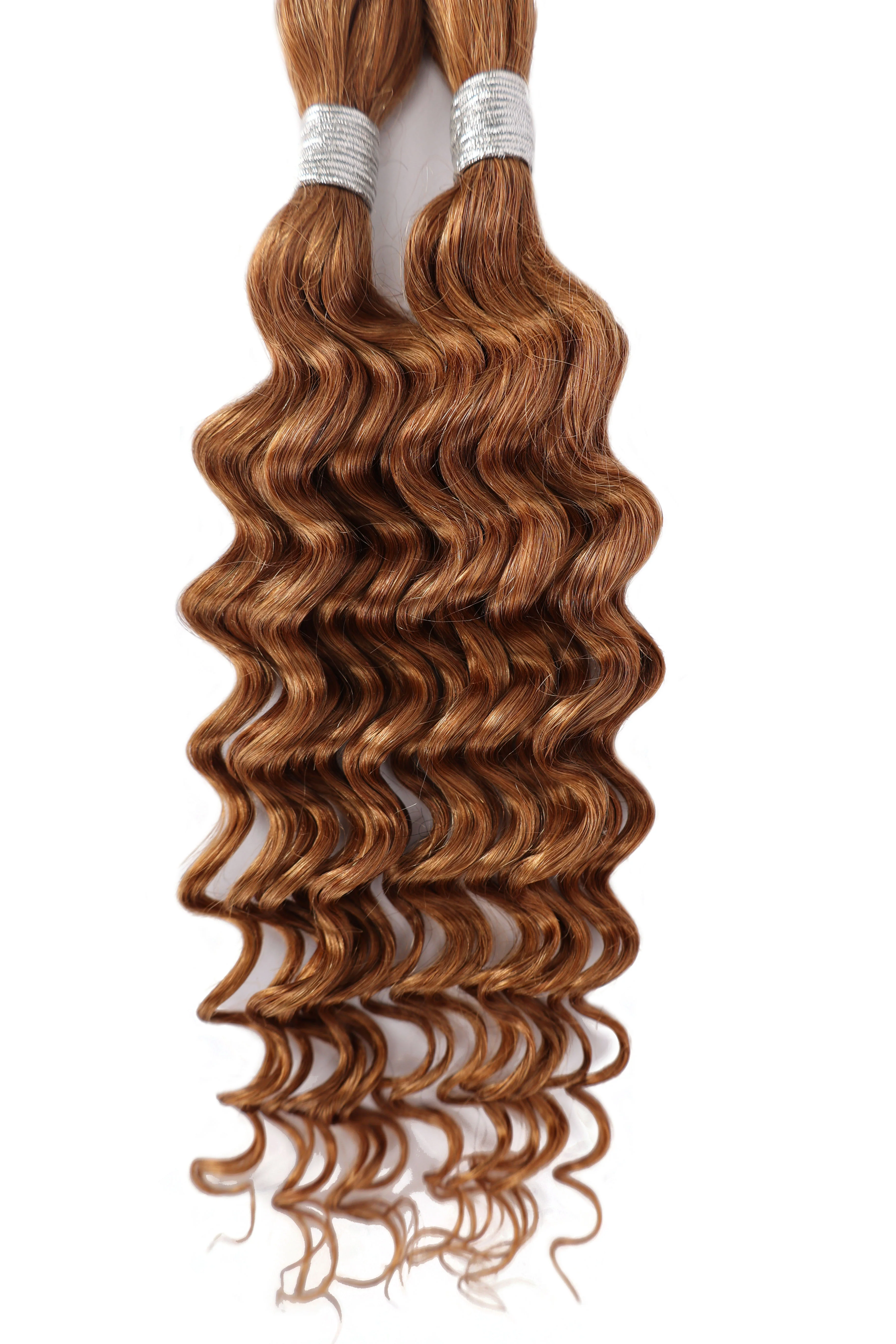 Dressmaker 100% Unprocessed Virgin Brazilian Boho Braids Deep Bulk 20" - Image 22