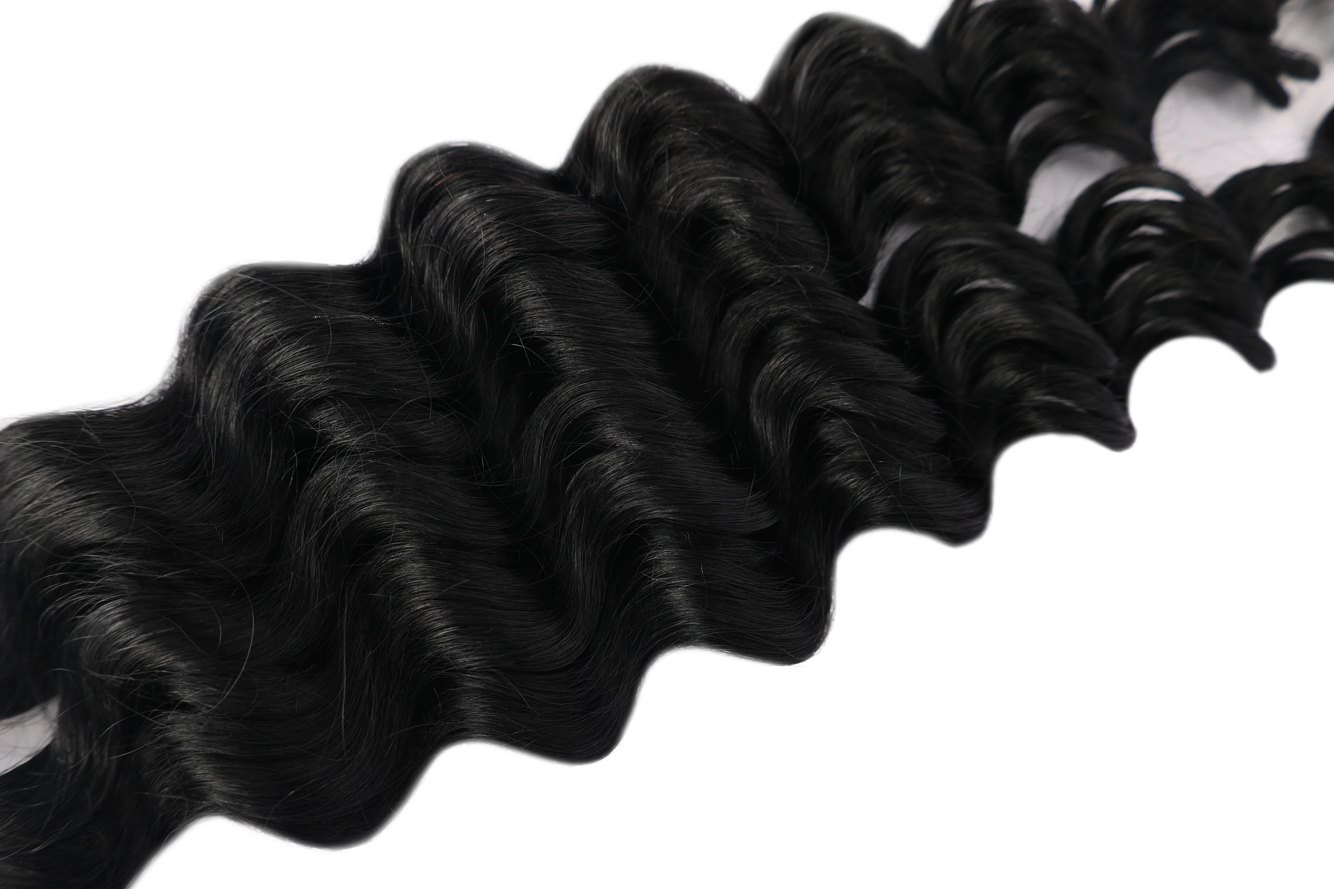 Dressmaker 100% Unprocessed Virgin Brazilian Boho Braids Deep Bulk 20" - Image 4