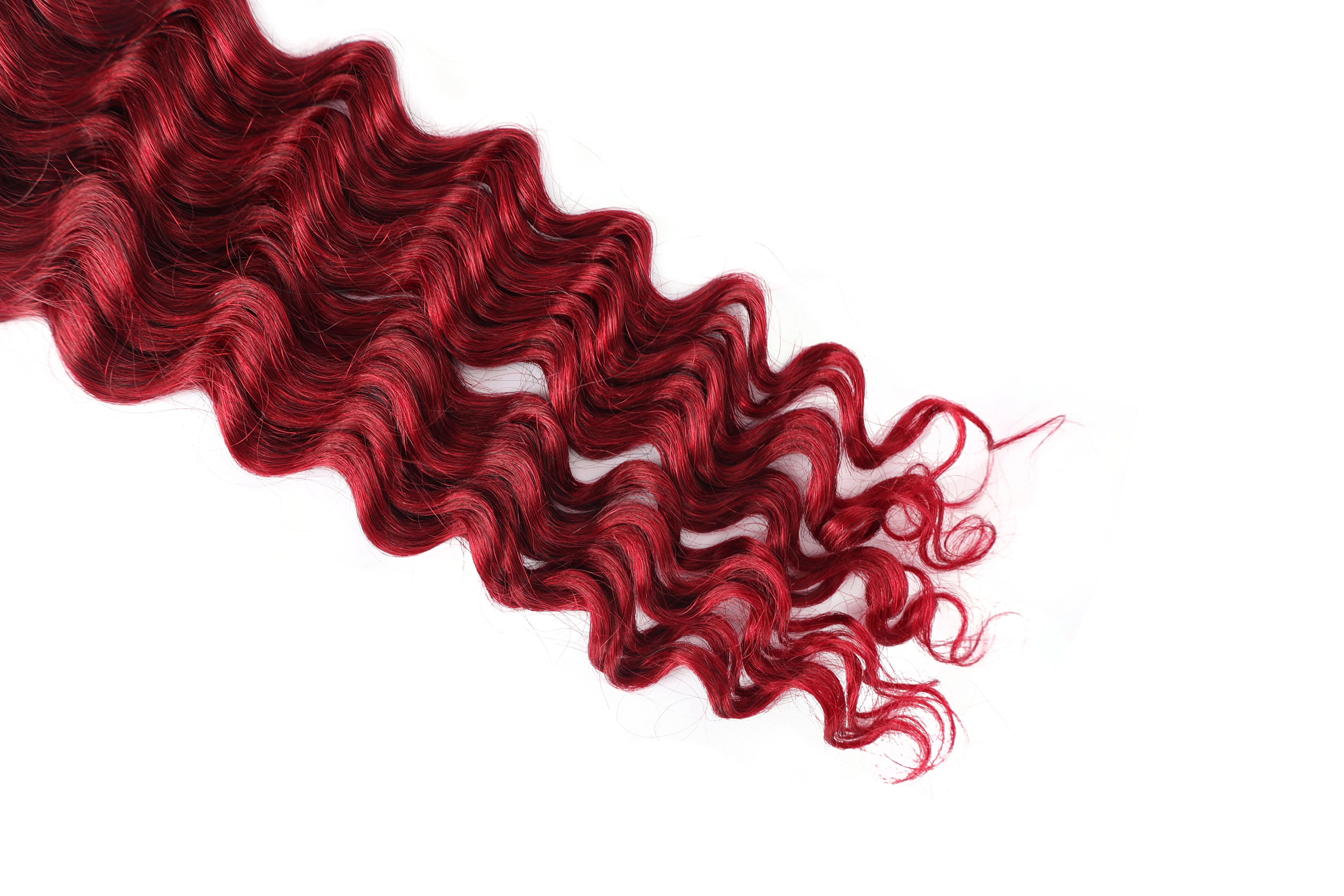 Dressmaker 100% Unprocessed Virgin Brazilian Boho Braids Deep Bulk 18" - Image 8
