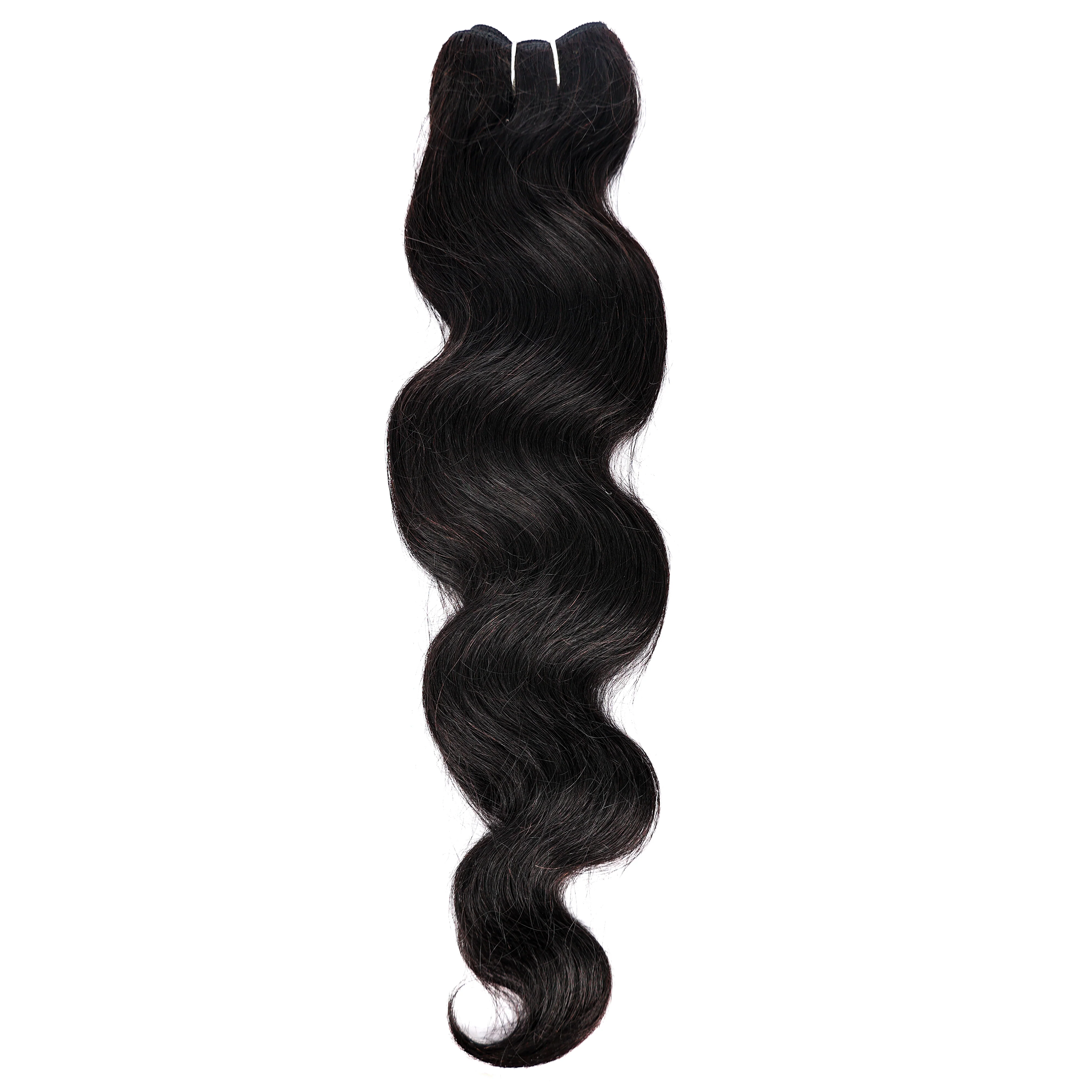 Dressmaker 100% Unprocessed Virgin Brazilian Body Wave Weave Natural Color - Image 20