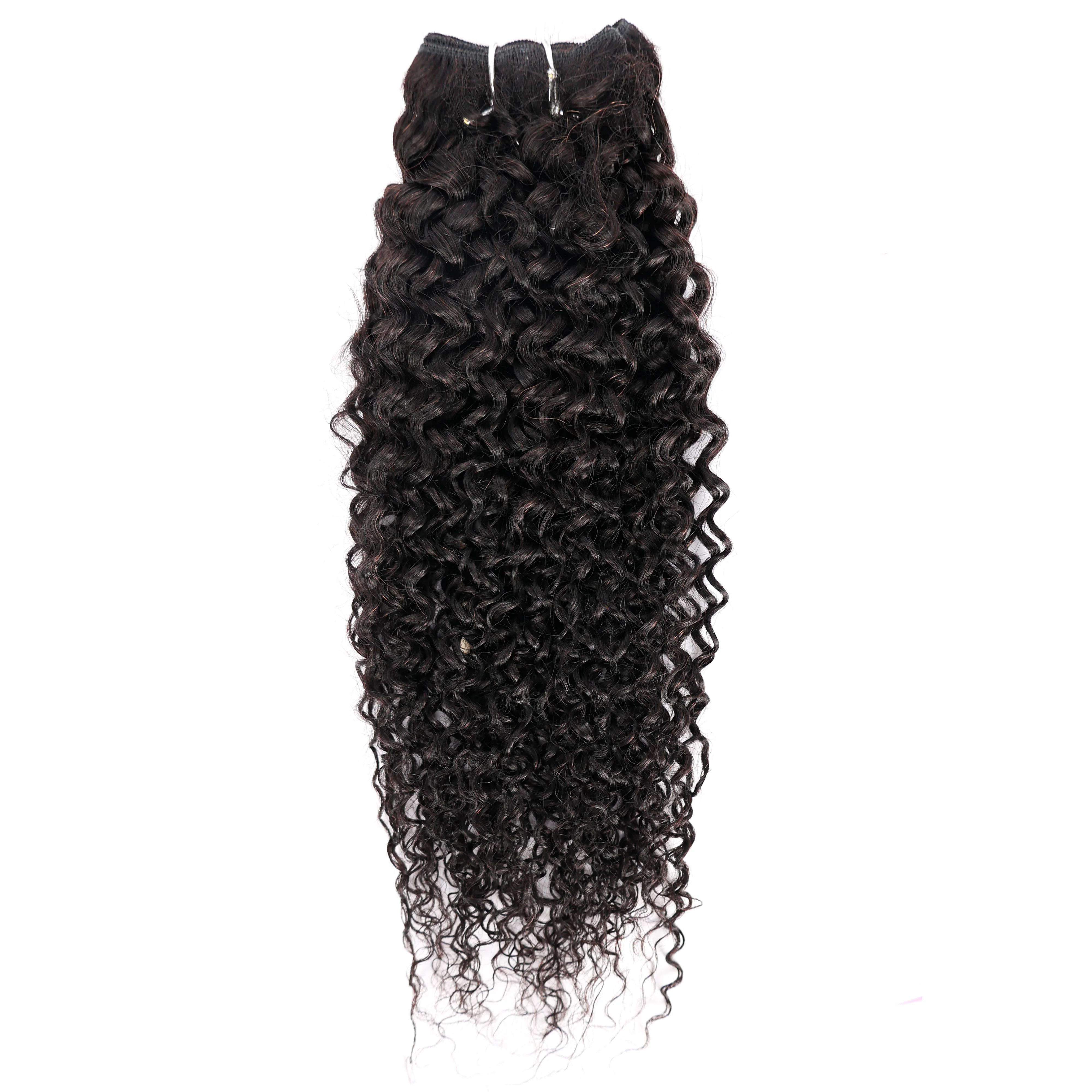 Dressmaker 100% Unprocessed Virgin Brazilian Jerry Curl Weave - Image 4