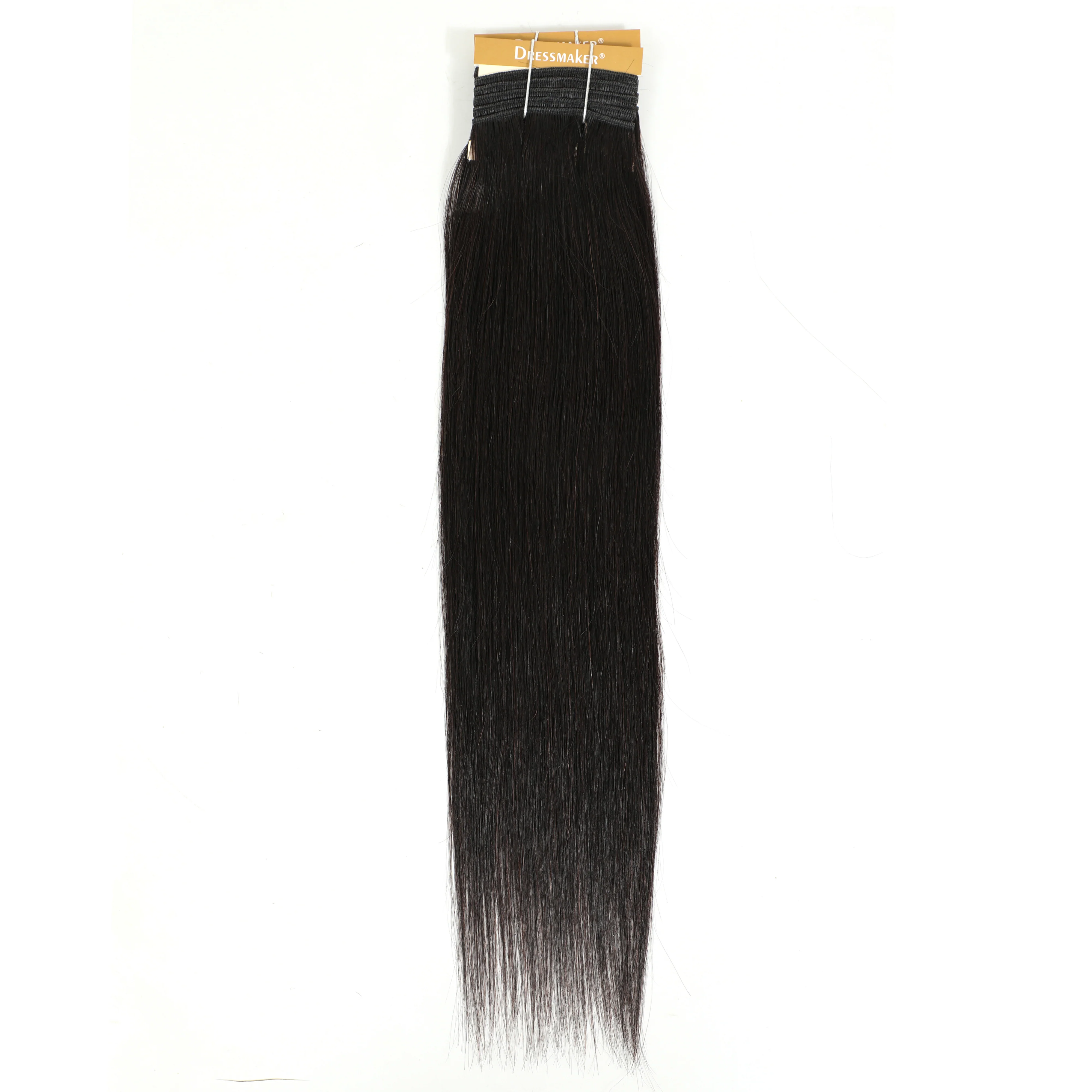 Dressmaker 100% Unprocessed Virgin Brazilian Straight Weave Natural Color - Image 15