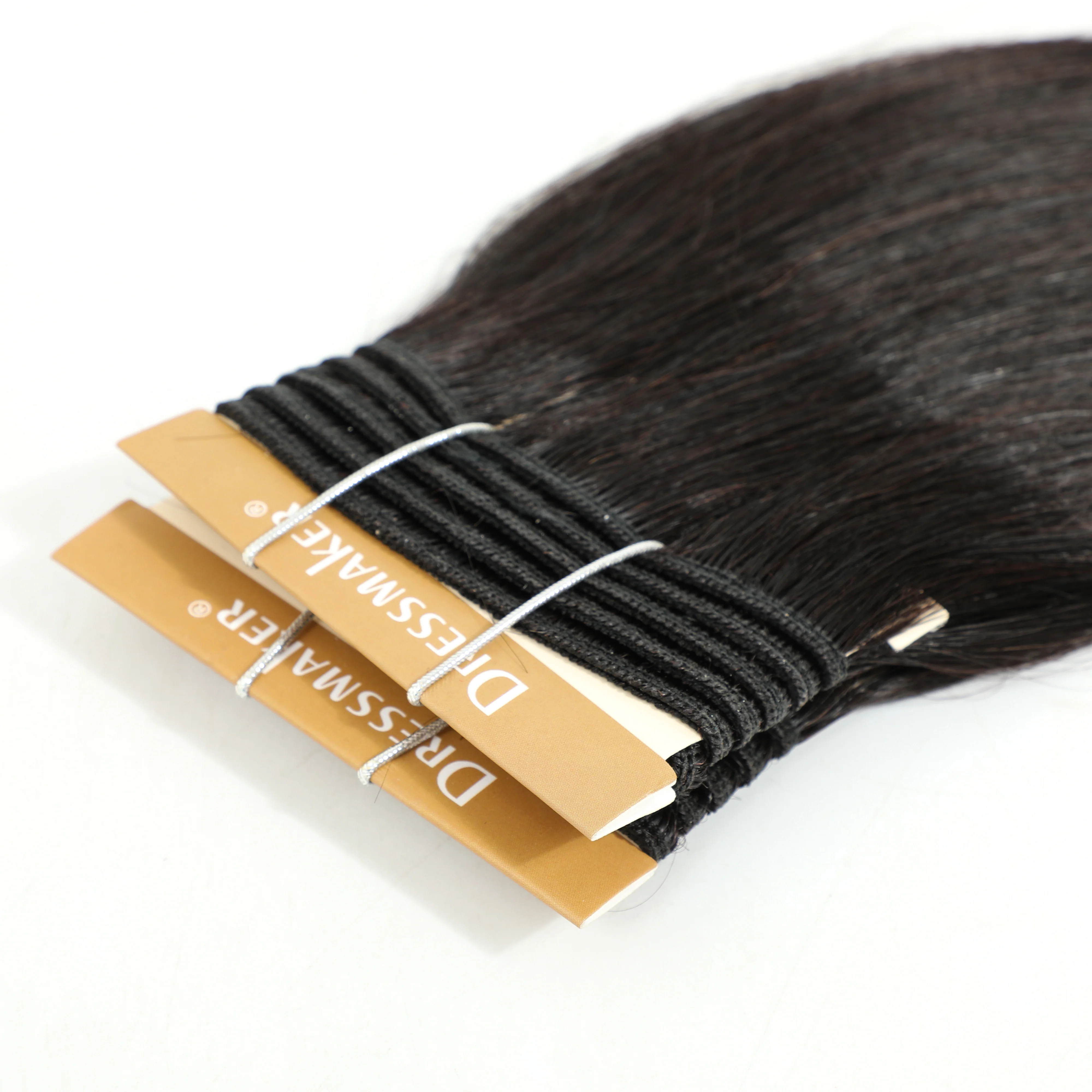 Dressmaker 100% Unprocessed Virgin Brazilian Straight Weave Natural Color - Image 40