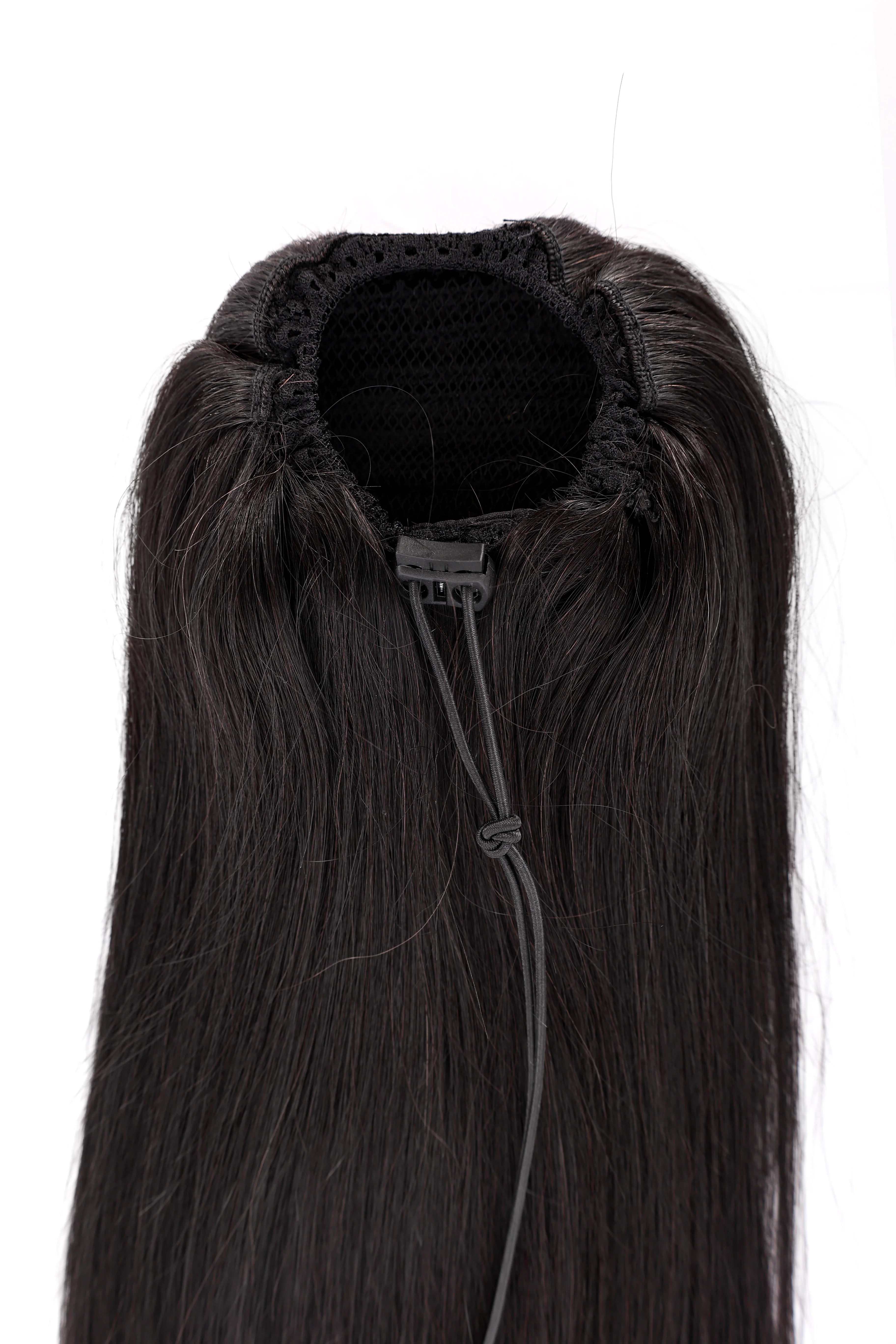 Dressmaker 100% Virgin Human Hair Drawstring Ponytail Straight 14" - Image 8