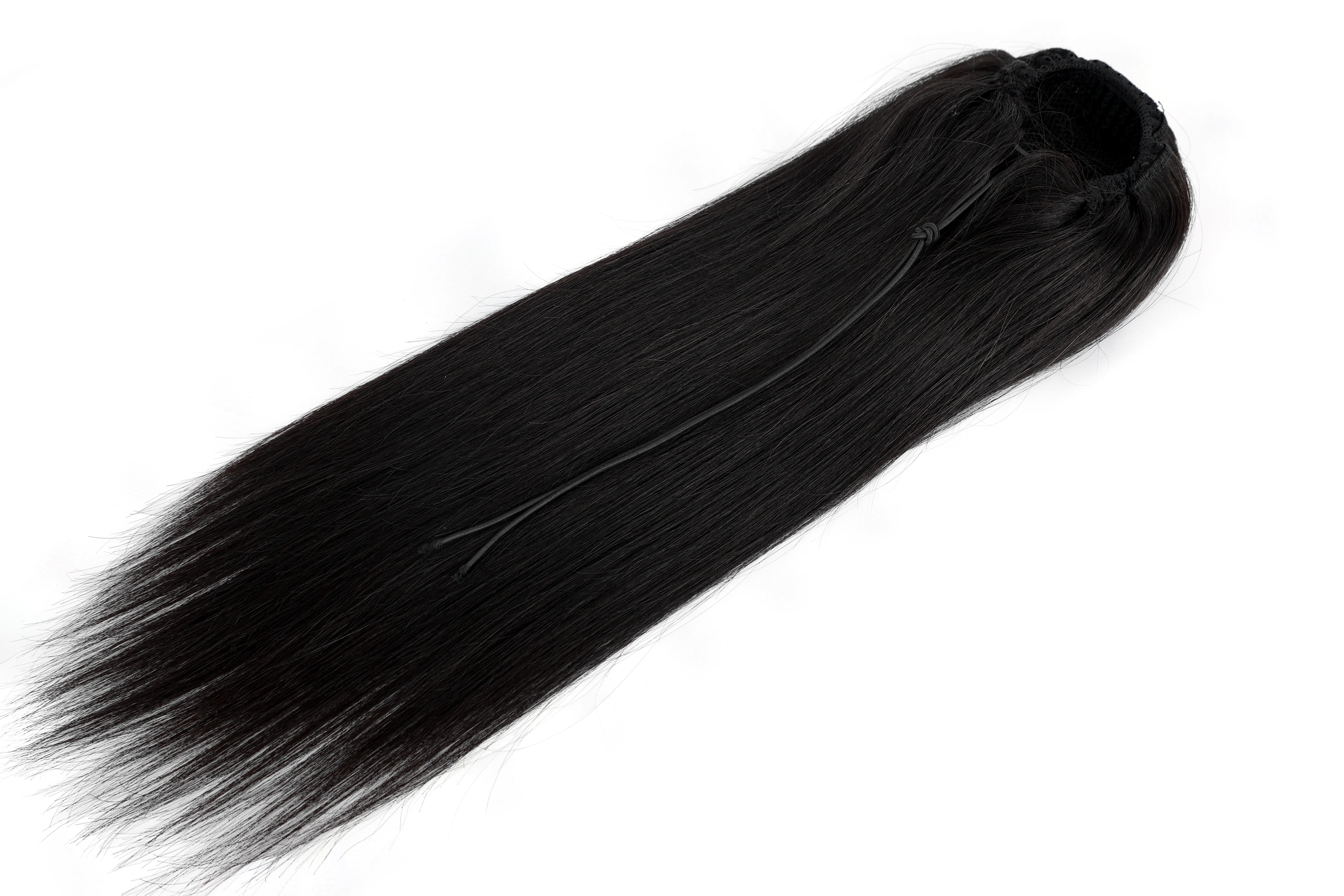 Dressmaker 100% Virgin Human Hair Drawstring Ponytail Straight 18" - Image 4