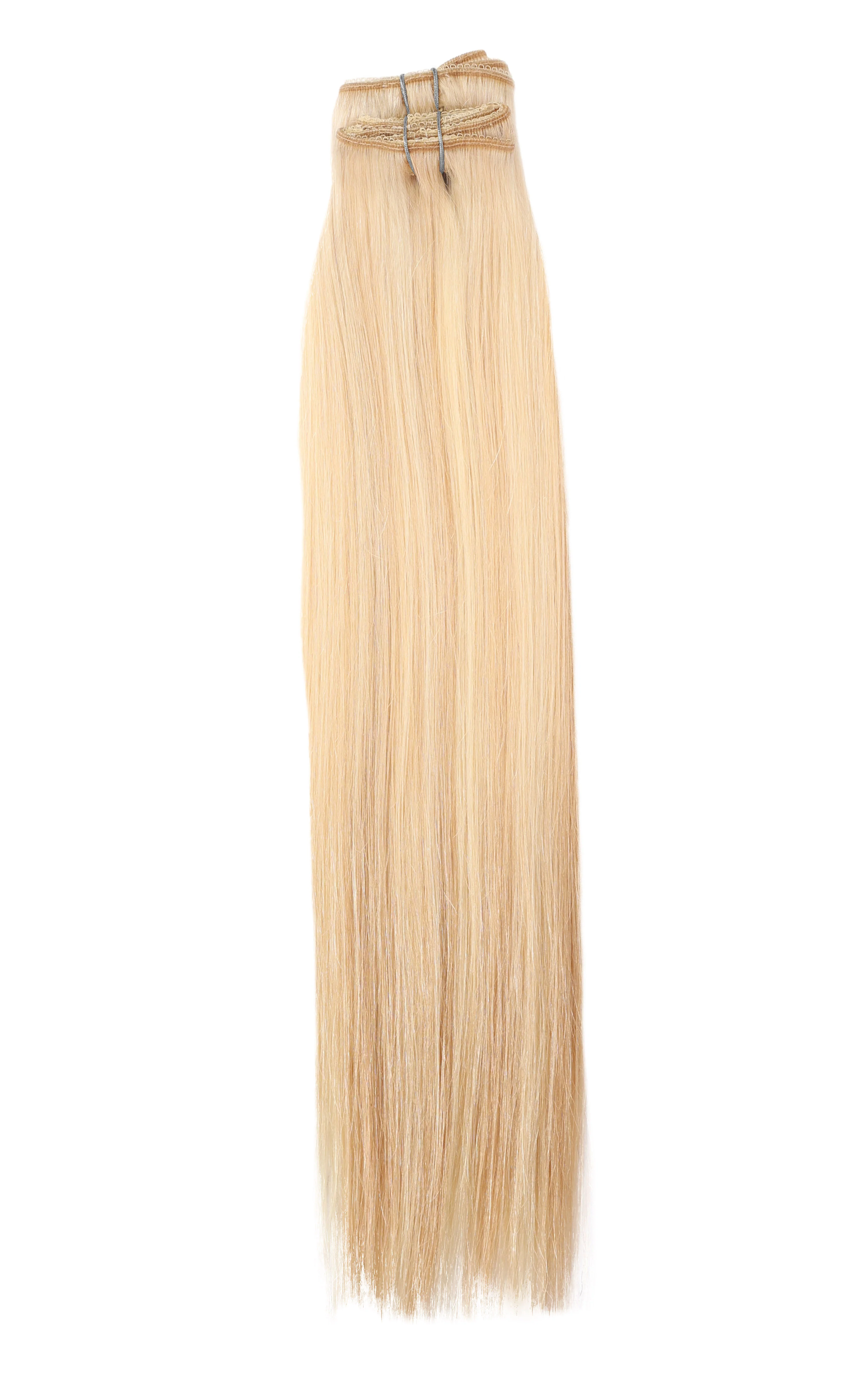 Dressmaker 8-Piece 14" Clip-In Hair Extensions Double Weft Straight - Image 3