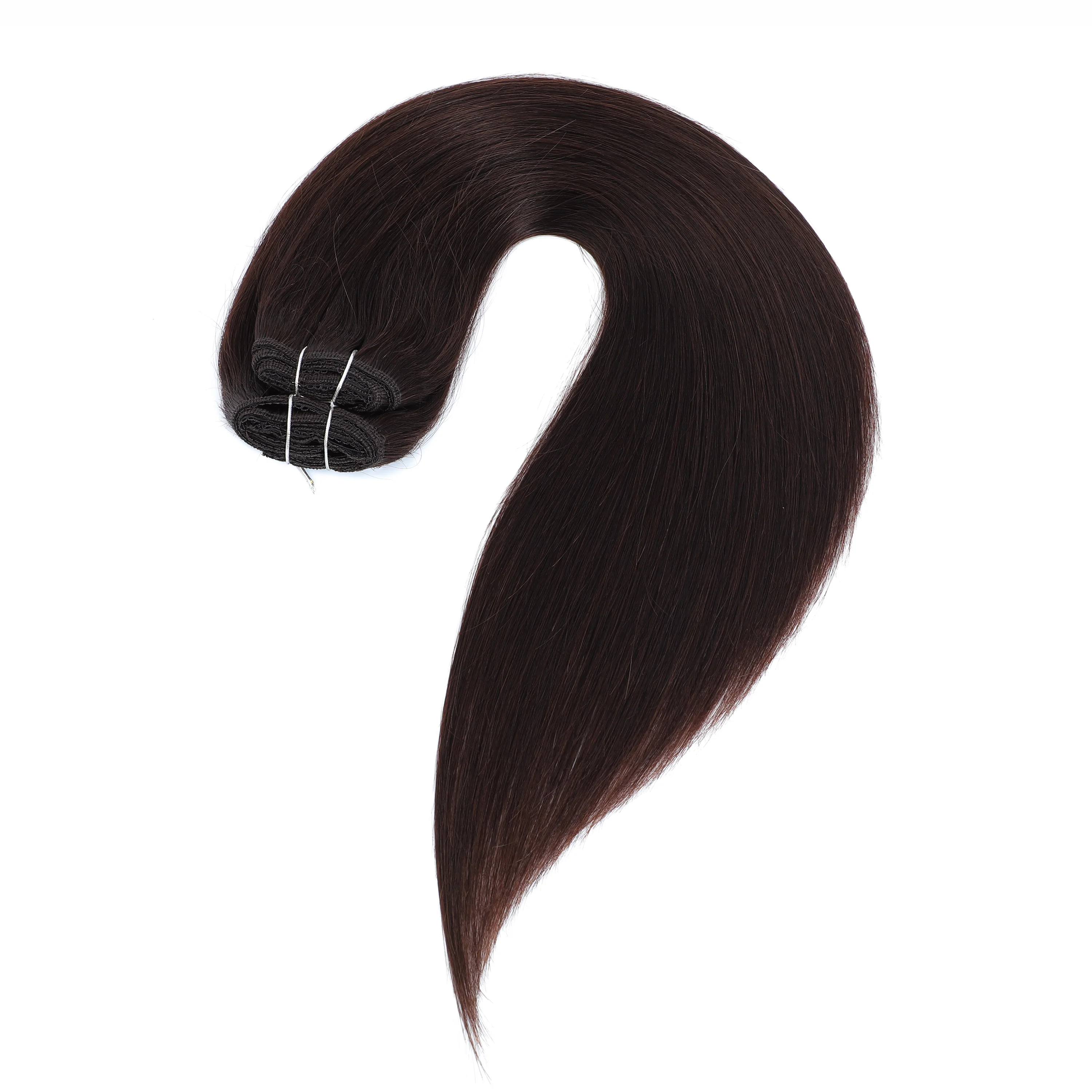 Dressmaker 8-Piece 14" Clip-In Hair Extensions Double Weft Straight - Image 43