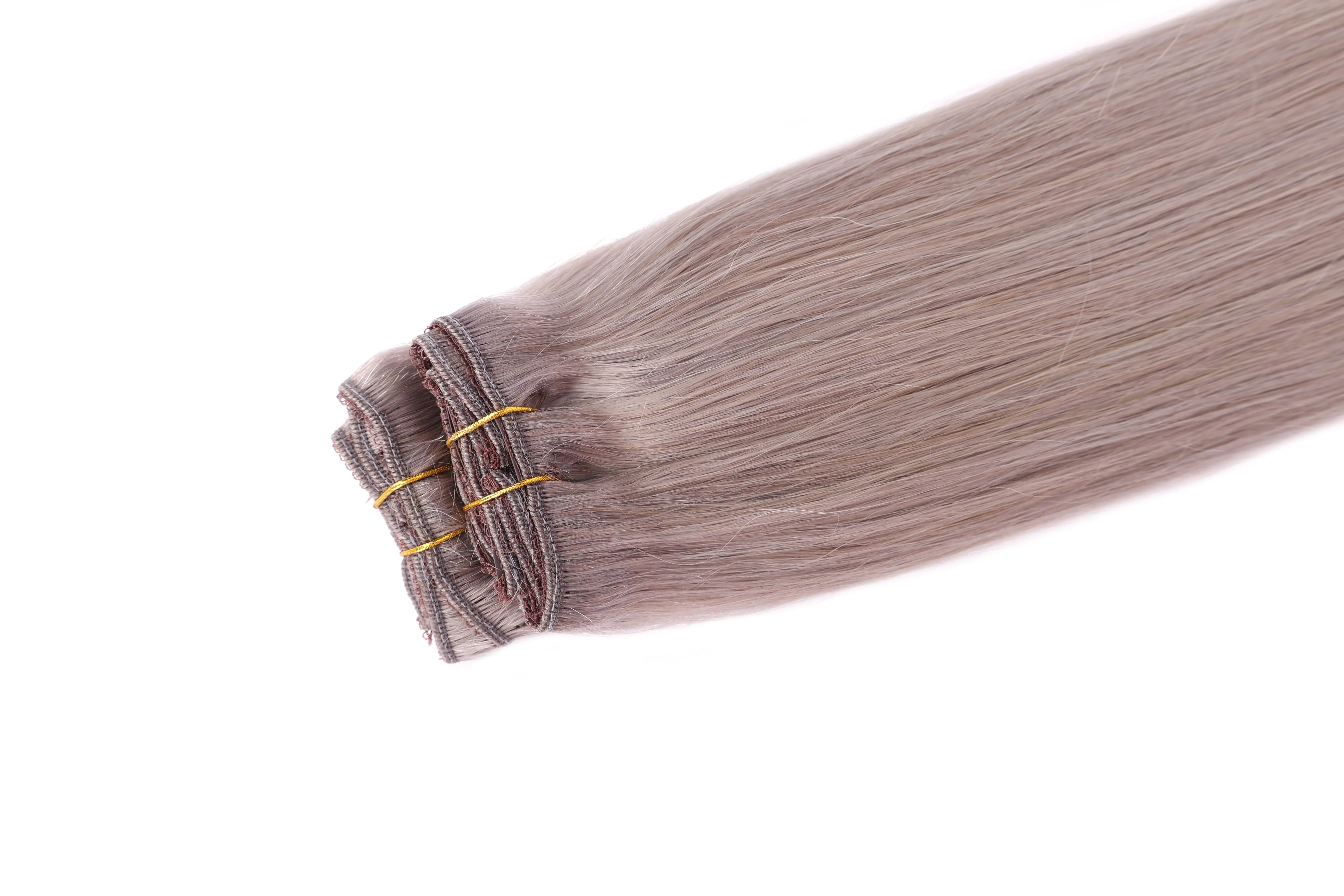 Dressmaker 8-Piece 14" Clip-In Hair Extensions Single Weft Straight - Image 63