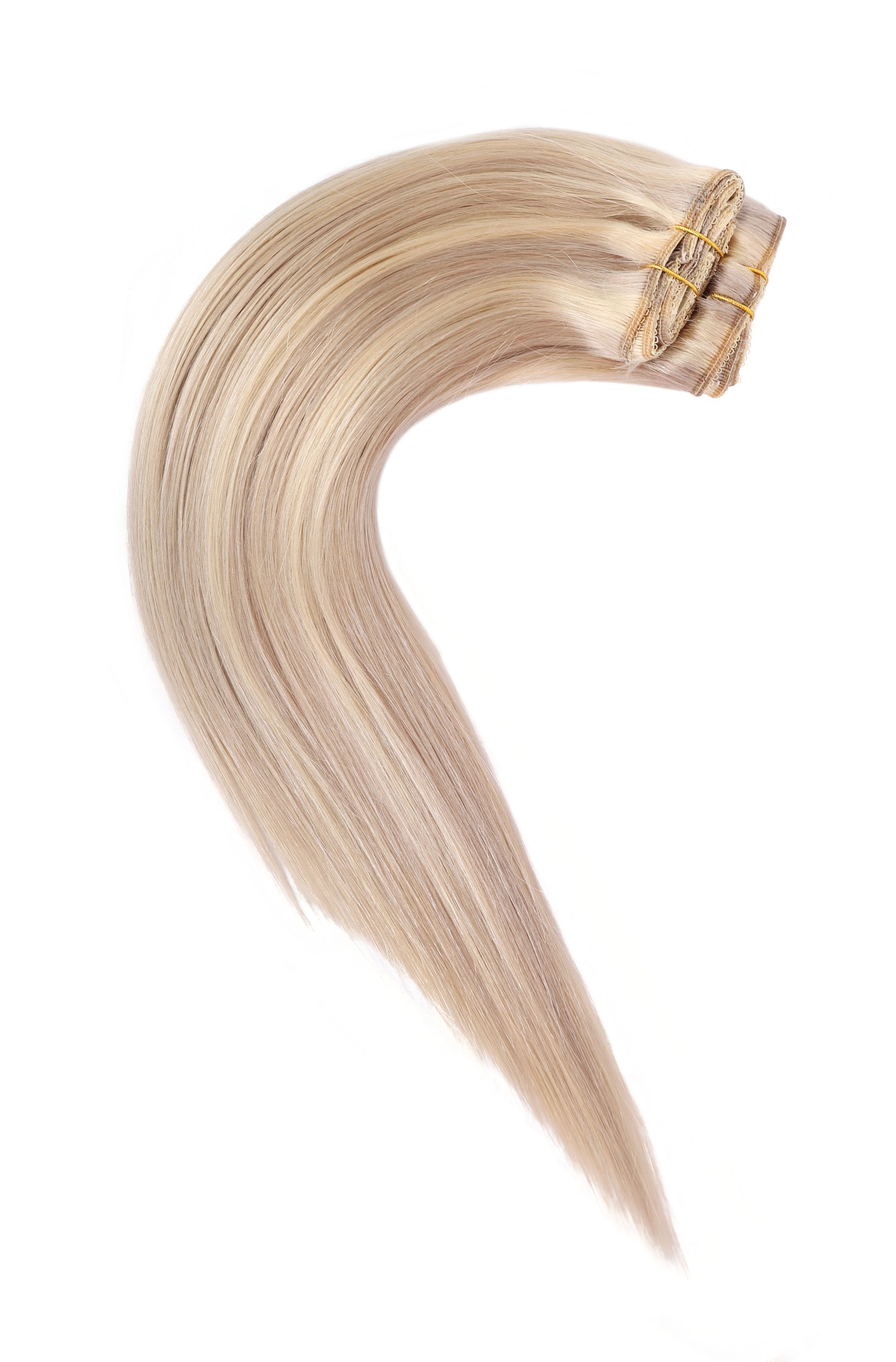Dressmaker 8-Piece 14" Clip-In Hair Extensions Single Weft Straight - Image 70