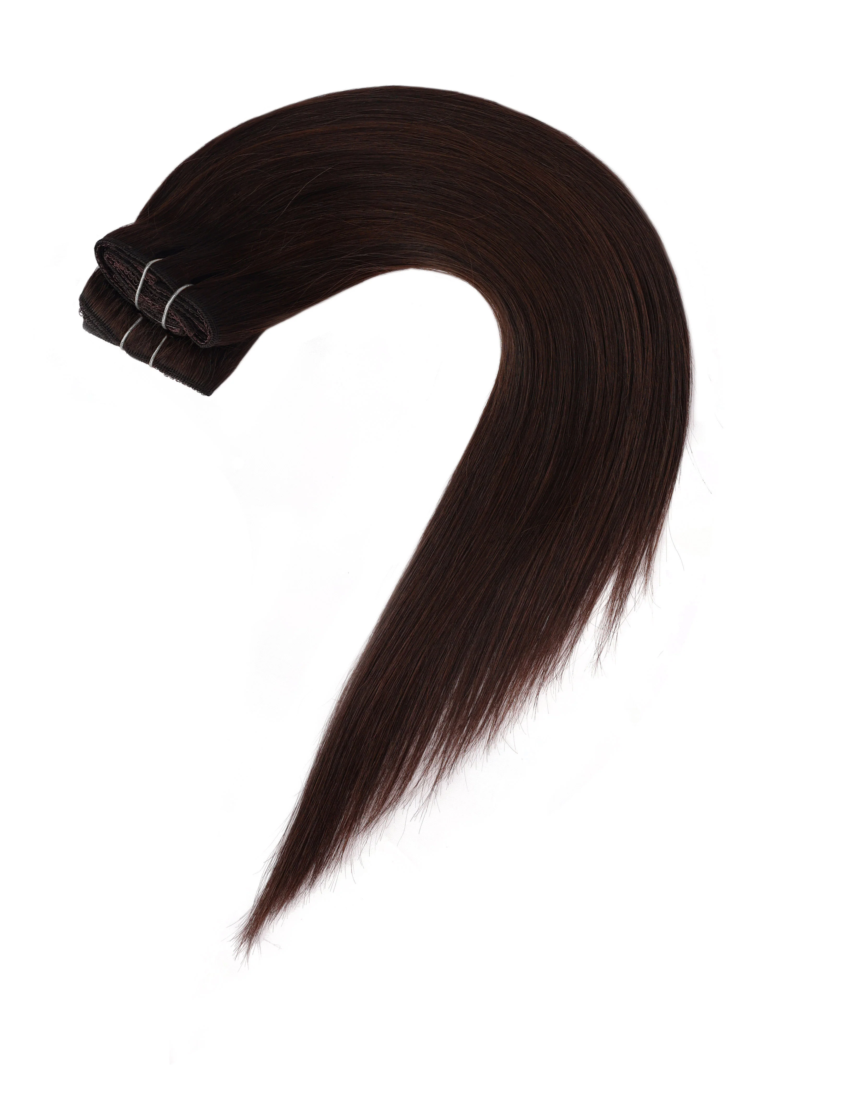 Dressmaker 8-Piece 18" Clip-In Hair Extensions Double Weft Straight - Image 60