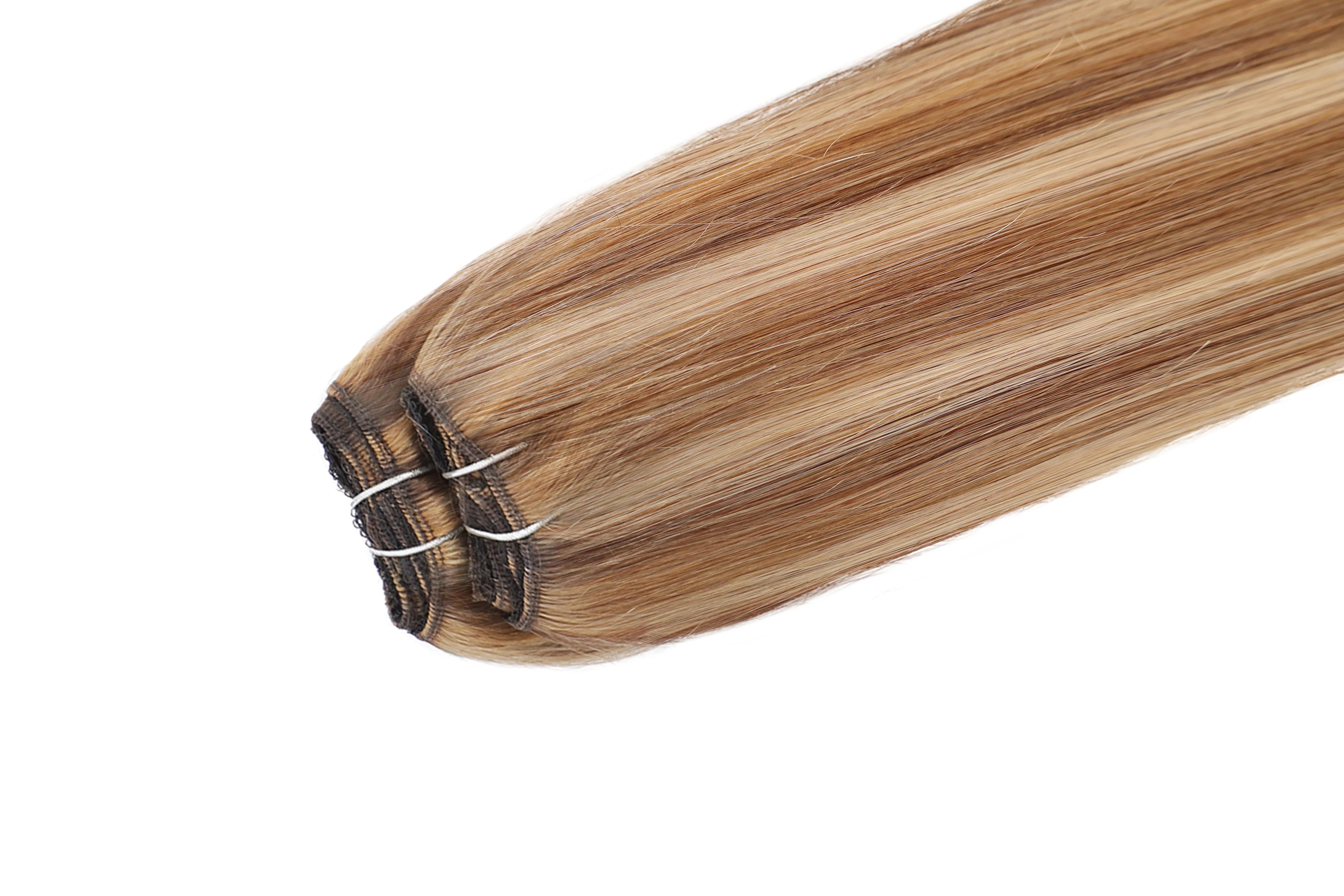 Dressmaker 8-Piece 18" Clip-In Hair Extensions Double Weft Straight - Image 80
