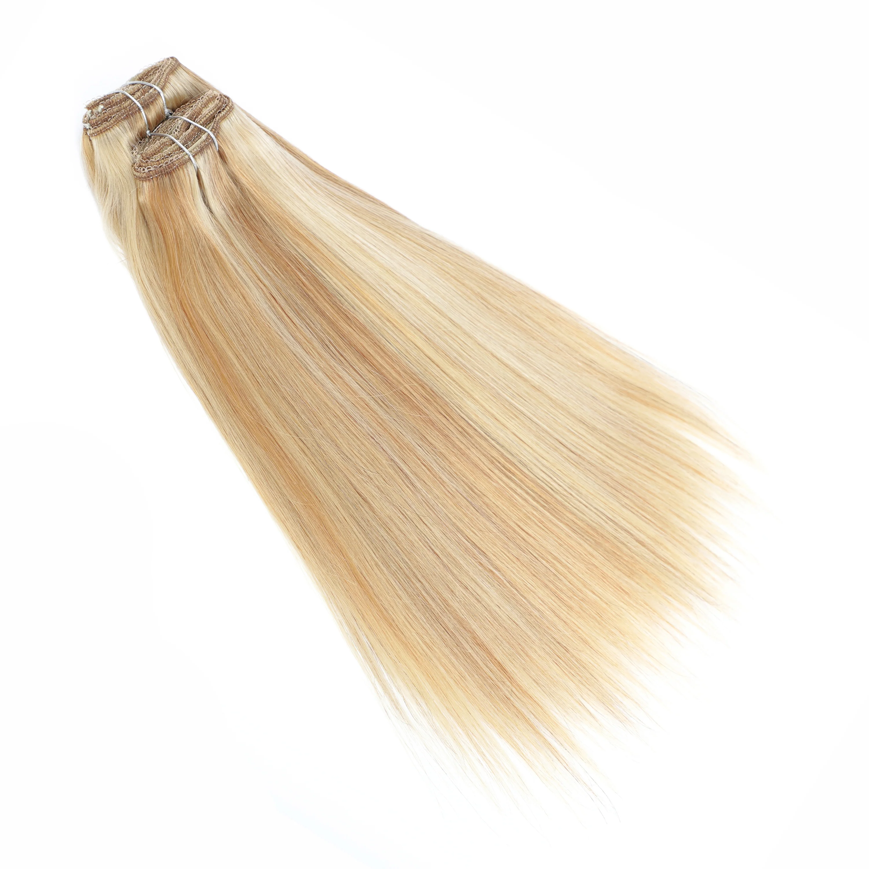 Dressmaker 8-Piece 18" Clip-In Hair Extensions Double Weft Straight - Image 92
