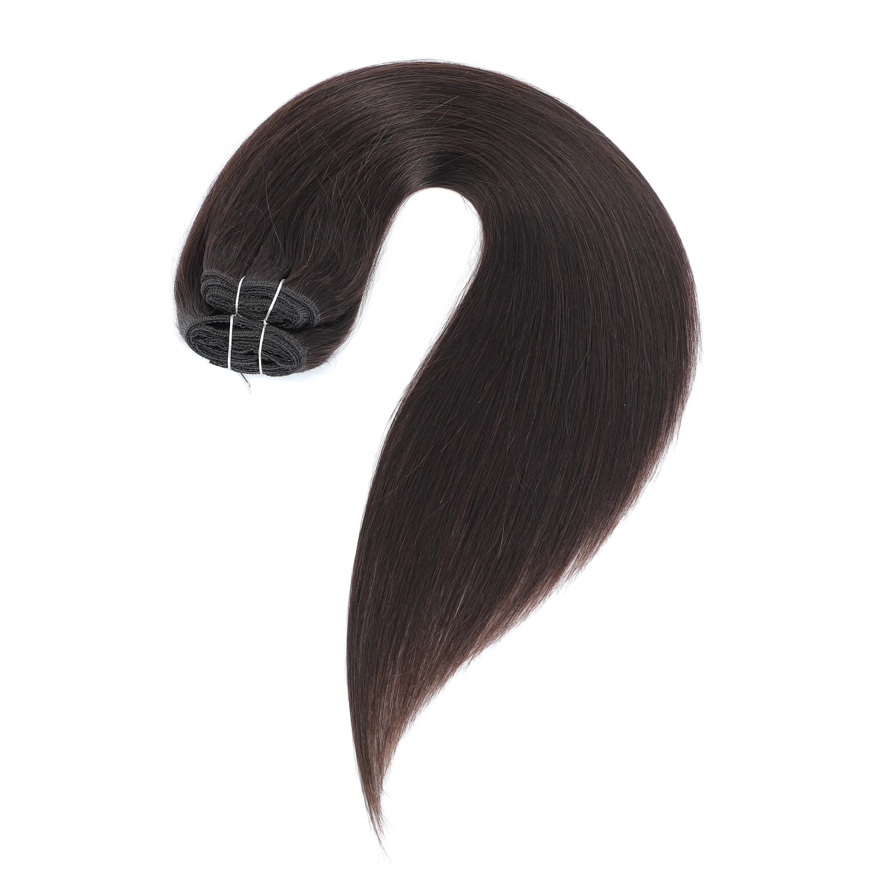 Dressmaker 8-Piece 20" Clip-In Hair Extensions Double Weft Straight - Image 14