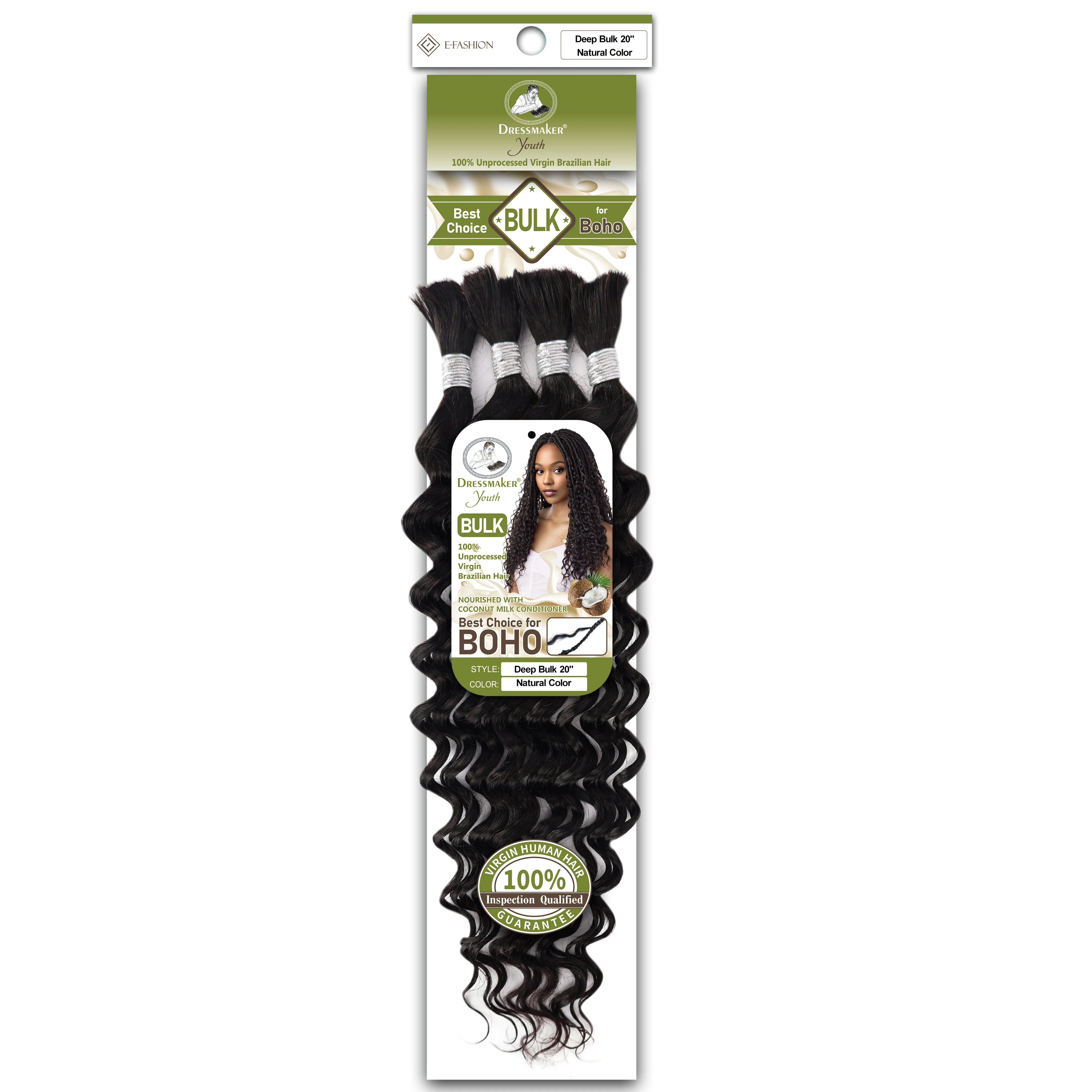 Dressmaker Youth 100% Unprocessed Virgin Brazilian Deep Bulk - Image 11