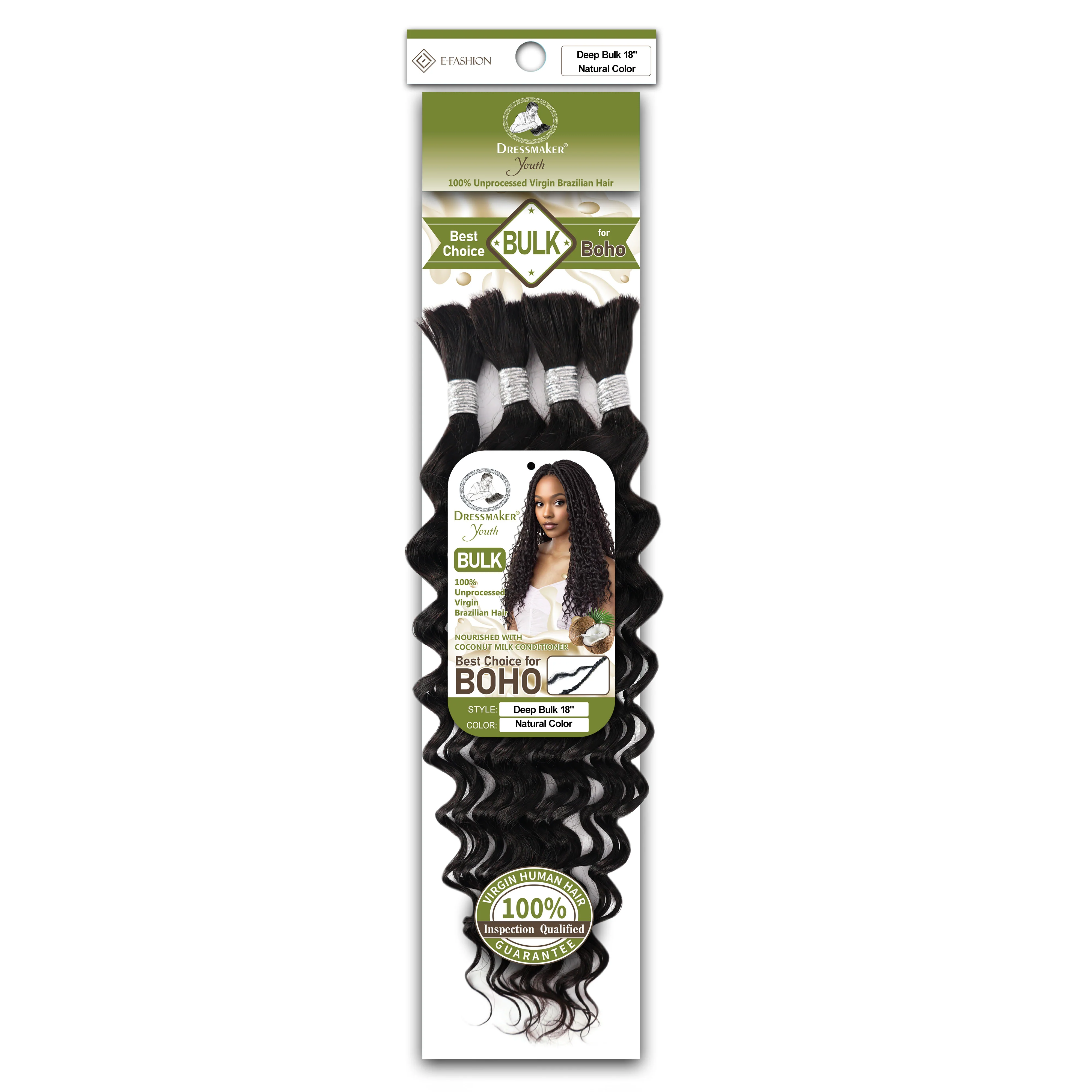 Dressmaker Youth 100% Unprocessed Virgin Brazilian Deep Bulk - Image 6