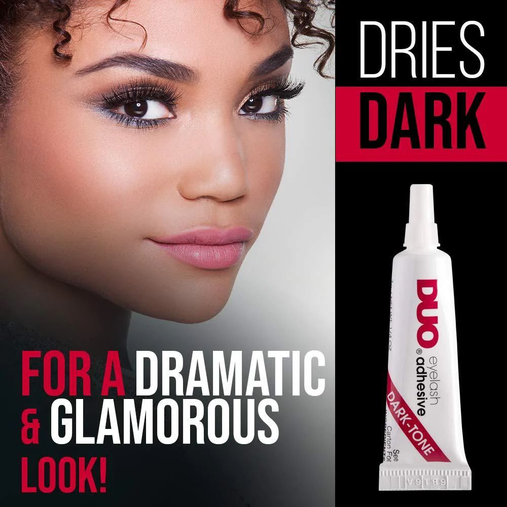 DUO Strip Eyelash Adhesive for Strip Lashes, Dark Tone 7g - Image 3