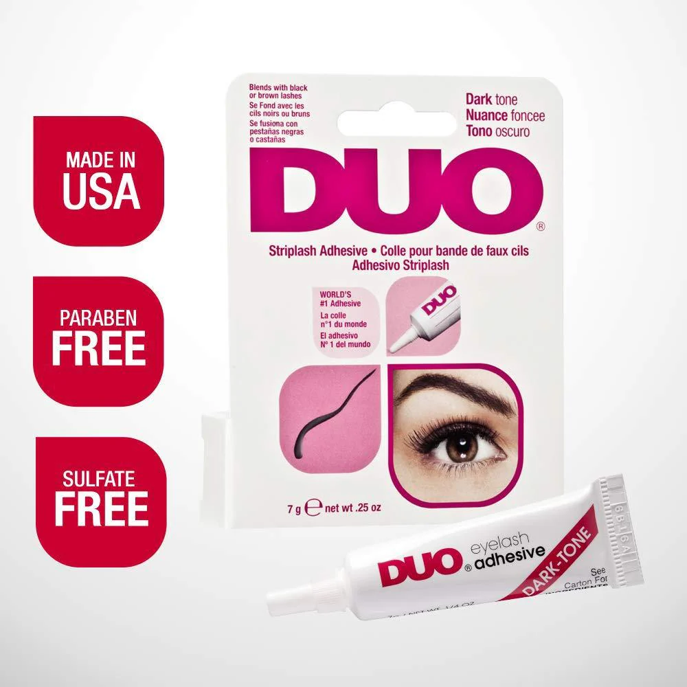 DUO Strip Eyelash Adhesive for Strip Lashes, Dark Tone 7g - Image 5