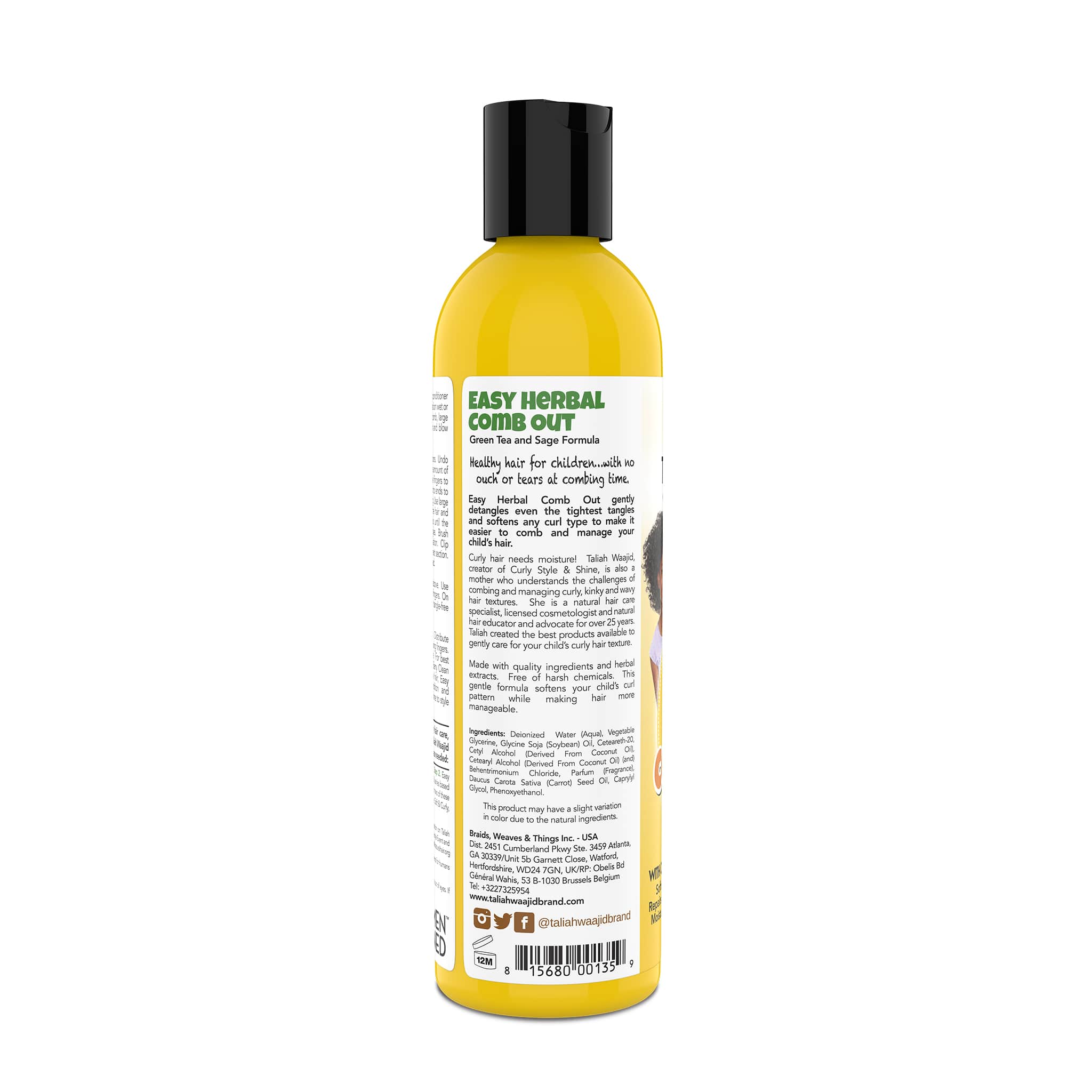 Taliah Waajid Easy Herbal Comb Out 236ml - Image 2