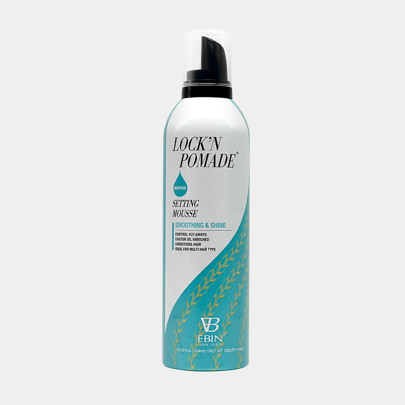 Ebin Braid Formula Menthol Setting Mousse Smoothing & Shine 354ml