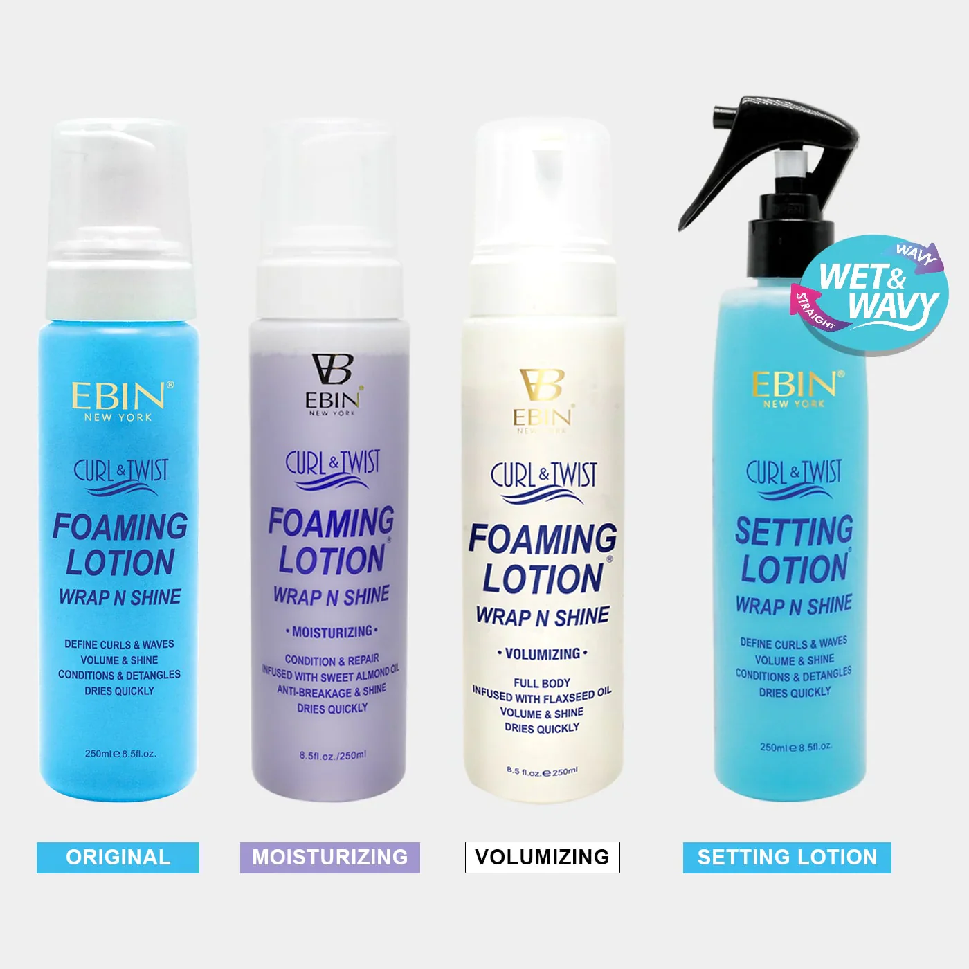 Ebin Curl & Twist Setting Lotion 250ml - Image 3