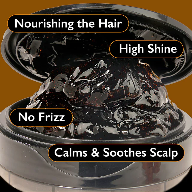 Ebin Melt’N Styling Gel Black Castor Oil + Keratin 480ml - Image 4