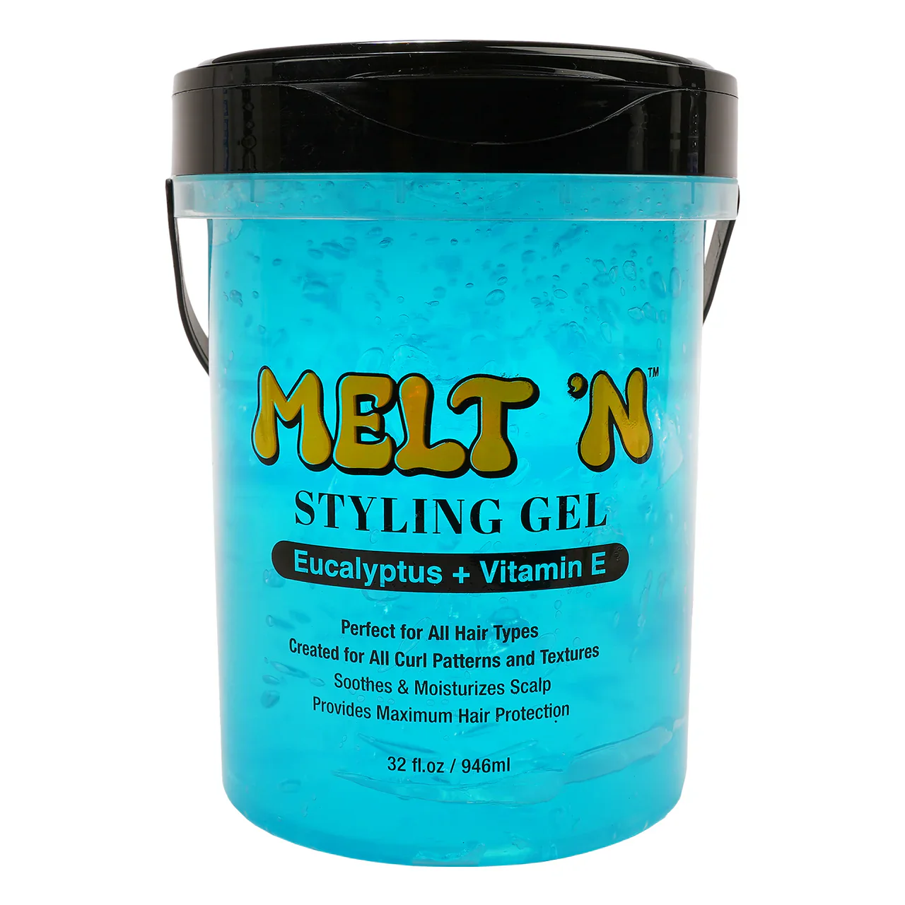 Ebin Melt’N Styling Gel Eucalyptus Oil + Vitamin E 946ml