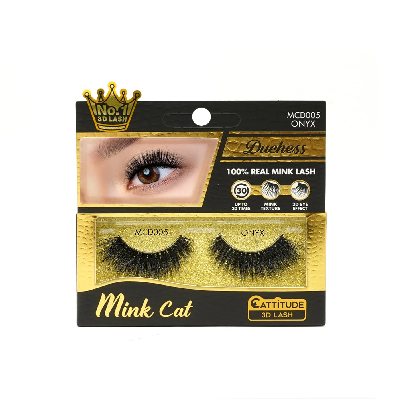 Ebin New York Mink Cat Duchess 3D Lashes