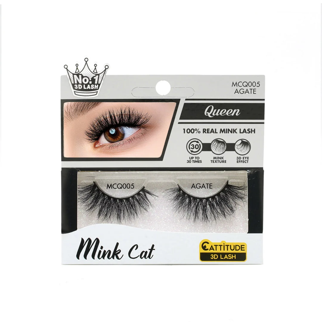 Ebin New York Mink Cat Queen 3d Lashes - Image 4
