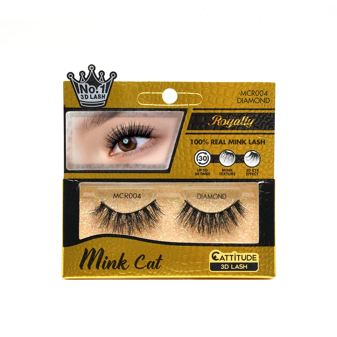 Ebin New York Mink Cat Royalty 3D Lashes - Image 4