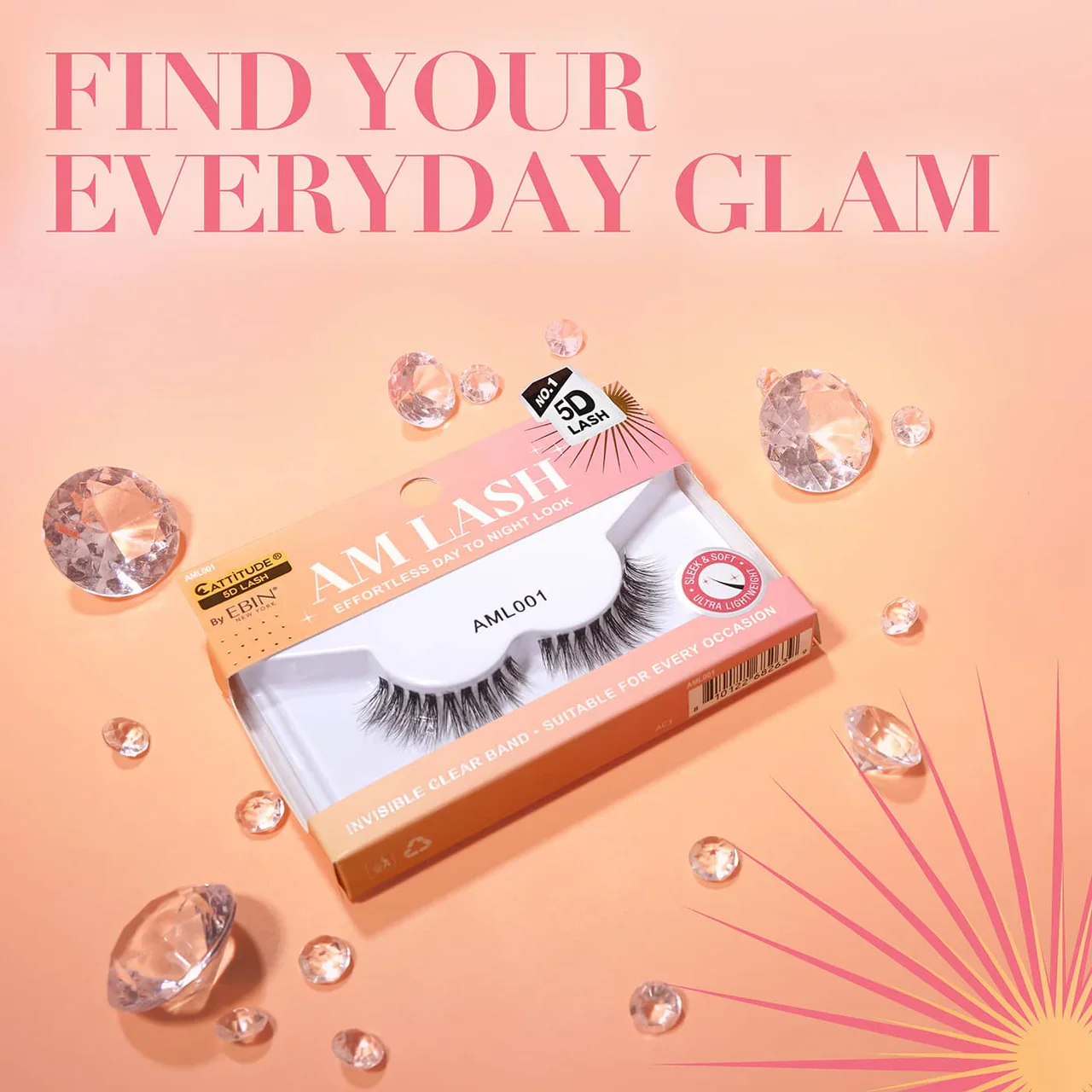 Ebin New York Cattitude 5D AM Lashes - Image 3