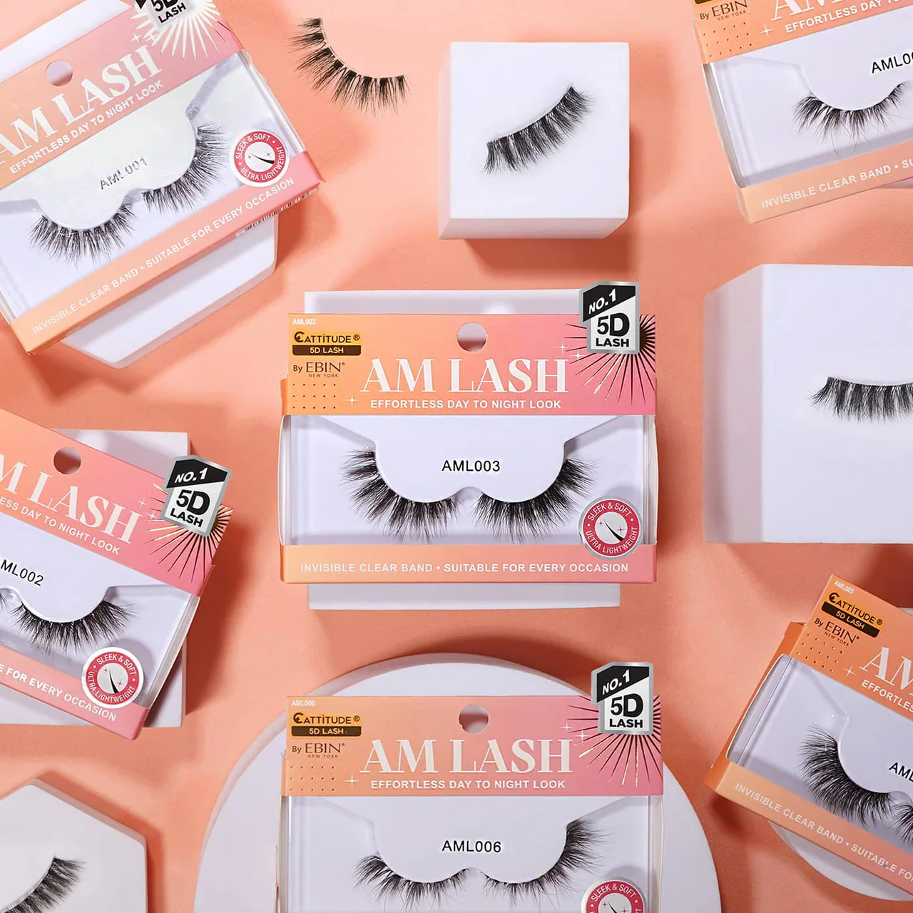 Ebin New York Cattitude 5D AM Lashes - Image 7