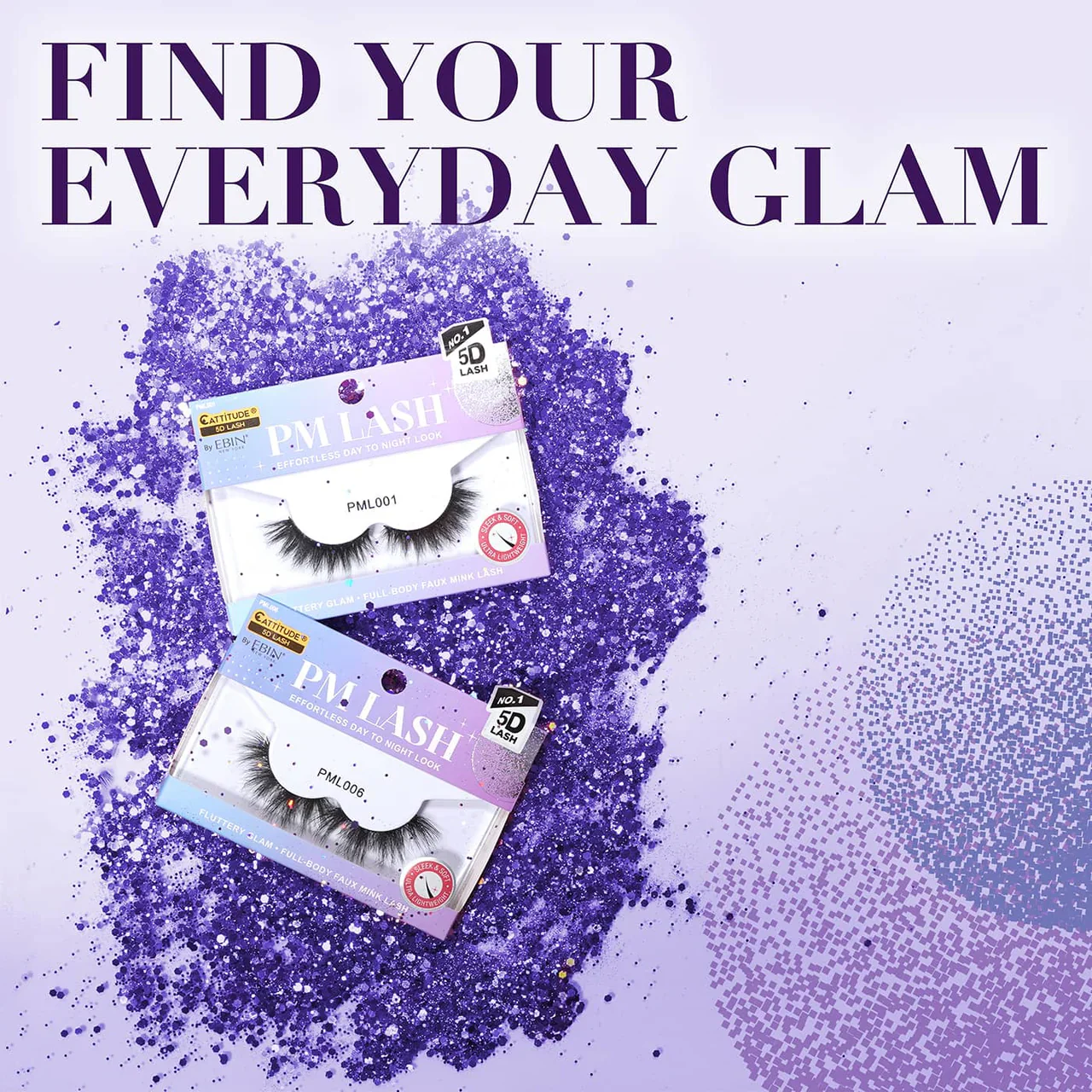 Ebin New York Cattitude 5D PM Lashes - Image 4