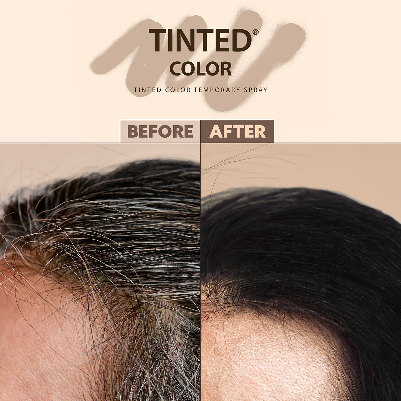 Ebin New York Tinted Color Temporary Spray Natural Black 100ml/3.38oz - Image 4