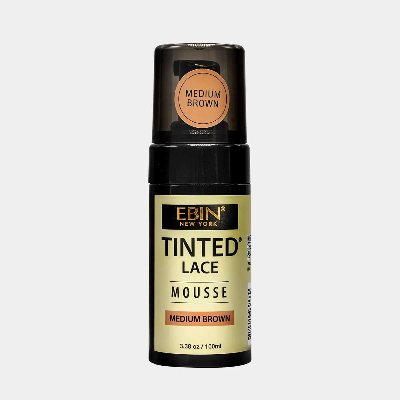 Ebin Tinted Lace Foaming Mousse Light Warm Brown 100ml/3.38oz - Image 9