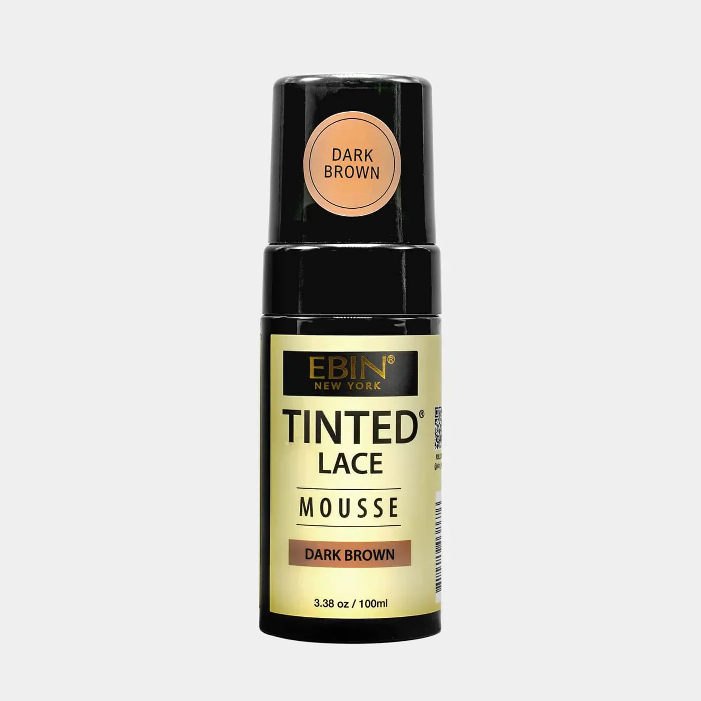 Ebin Tinted Lace Foaming Mousse Dark Brown 100ml/3.38oz