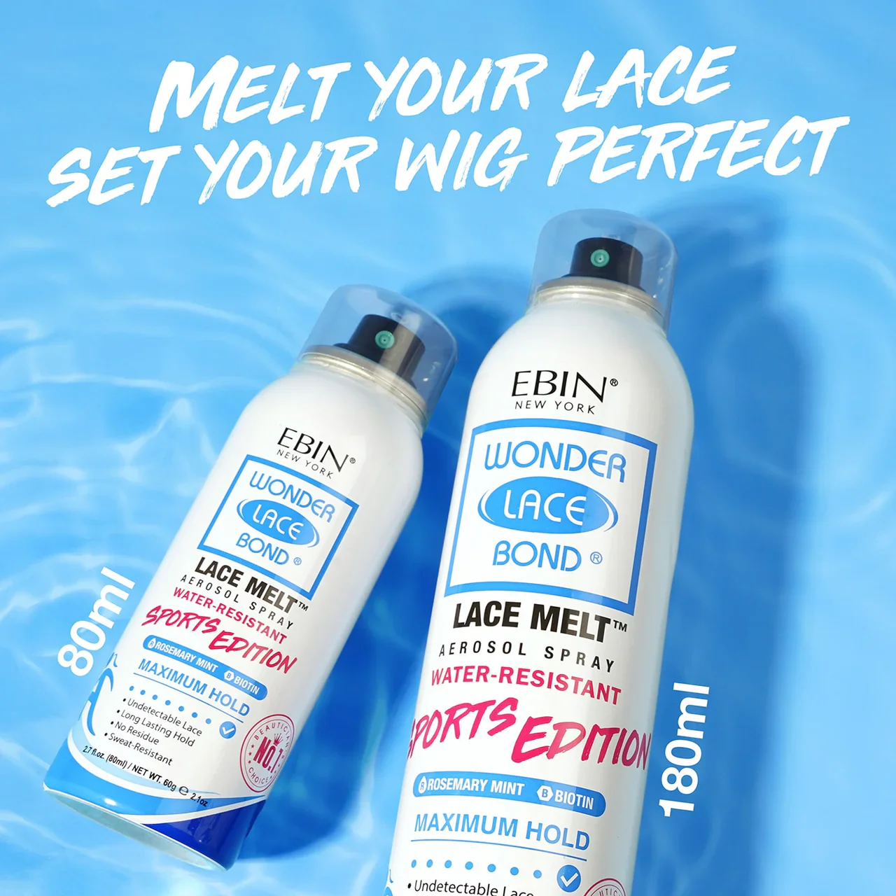 Ebin Wonder Lace Bond Lace Melt Aerosol Spray Sports Edition 180ml - Image 4