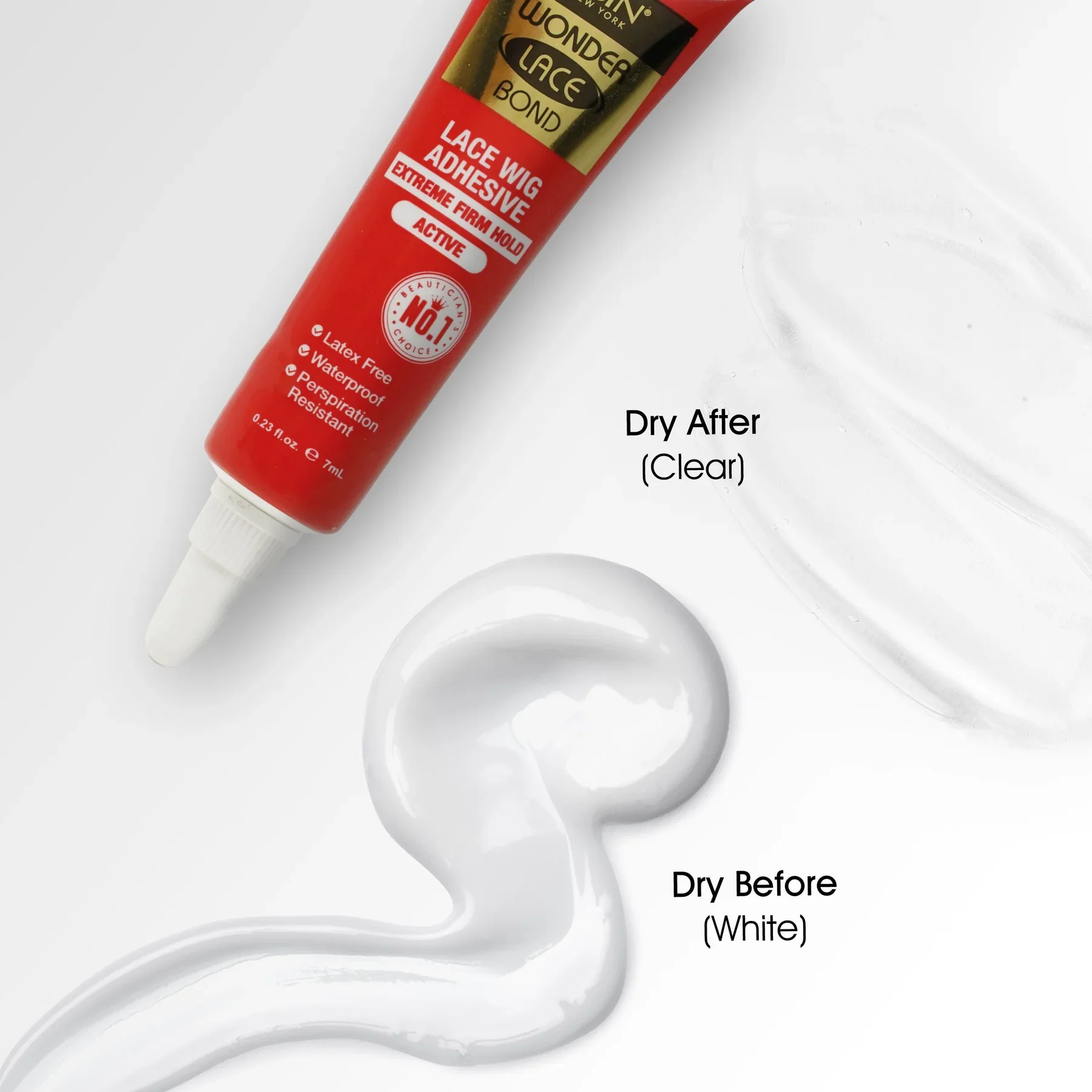 Ebin Wonder Lace Bond Tube Active [Red] 7ml - Image 4