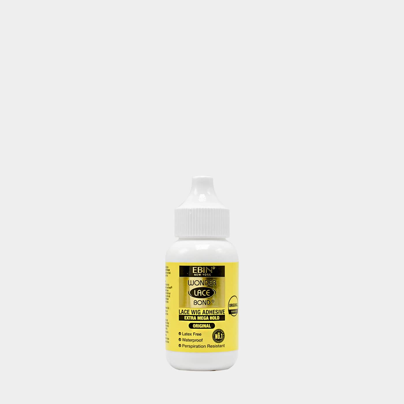 Ebin Wonder Lace Bond Waterproof Adhesive Extra Mega Hold [Yellow] 34ml