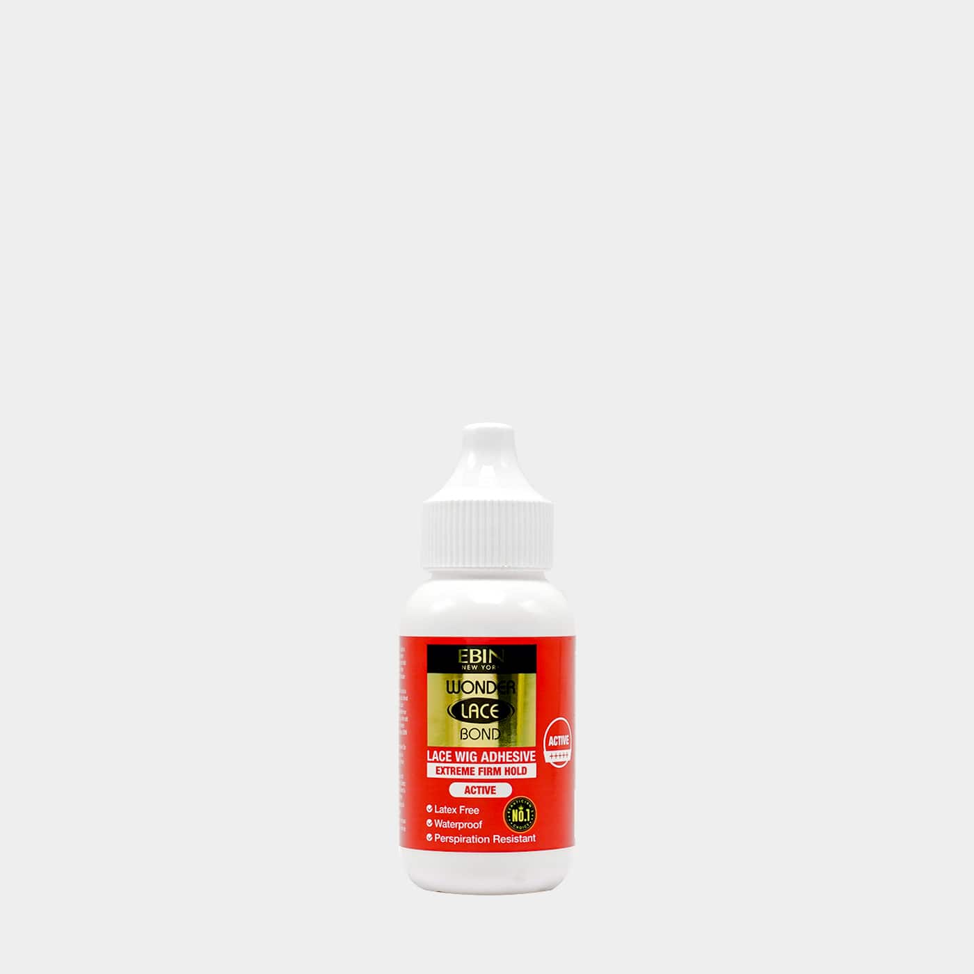 Ebin Wonder Lace Bond Waterproof Adhesive Extreme Firm Hold [Red] 34ml