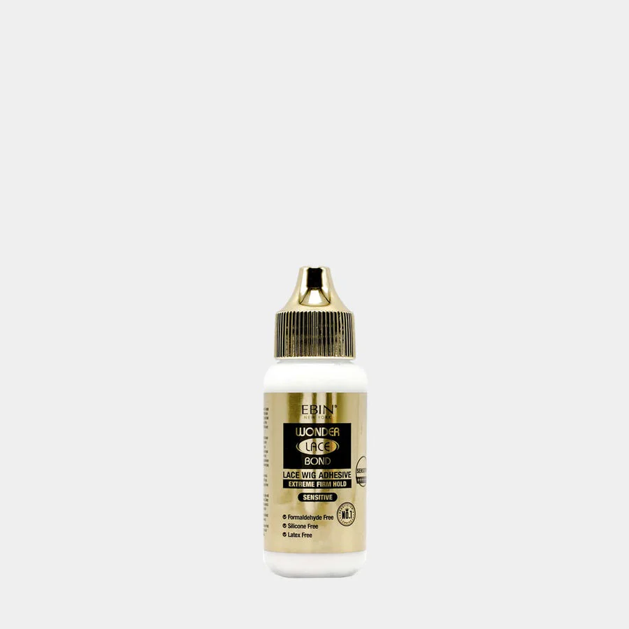 Ebin Wonder Lace Bond Waterproof Adhesive Sensitive [Gold] 34ml