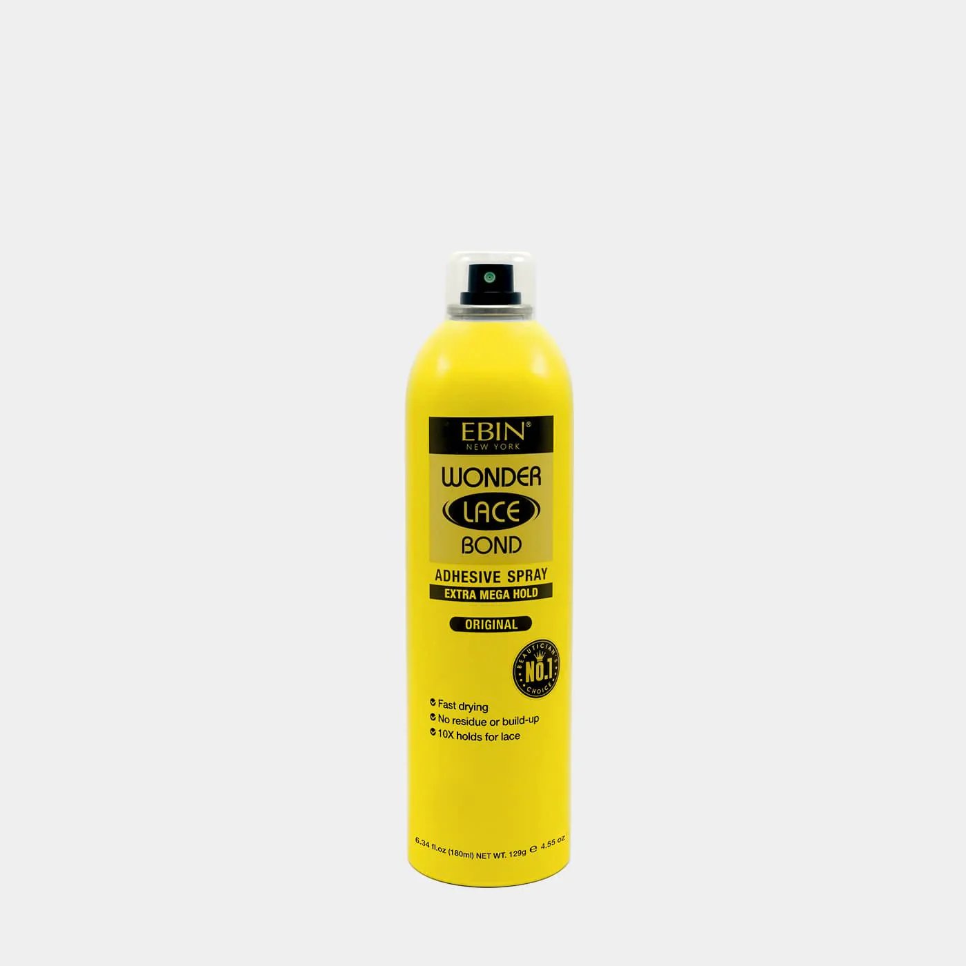 Ebin Wonder Lace Bond Wig Adhesive Spray Extra Mega Hold 80ml - Image 5